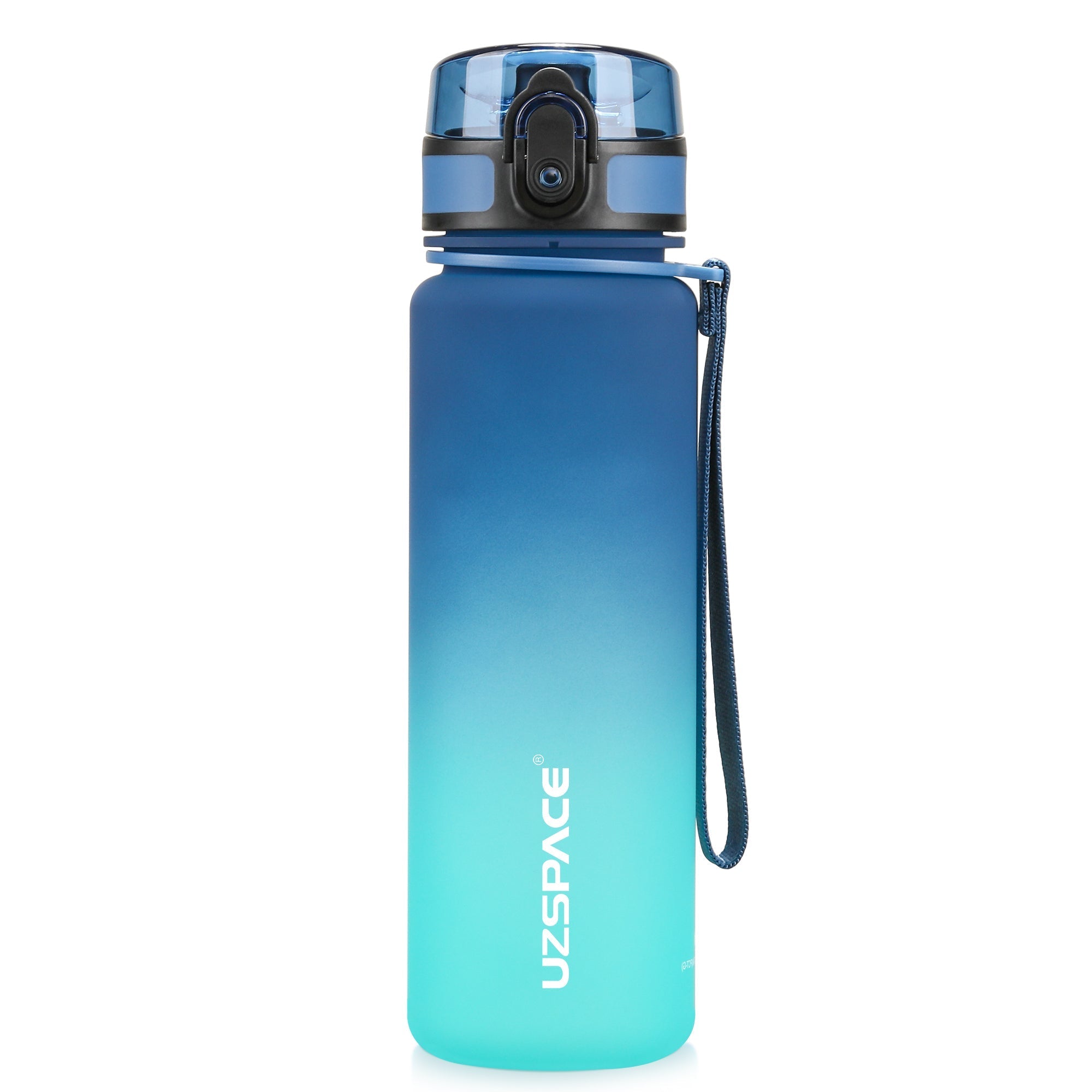 Uzspace Gradient Tritan Water Bottle BPA Free Leakproof Gym Bottle Uzspace