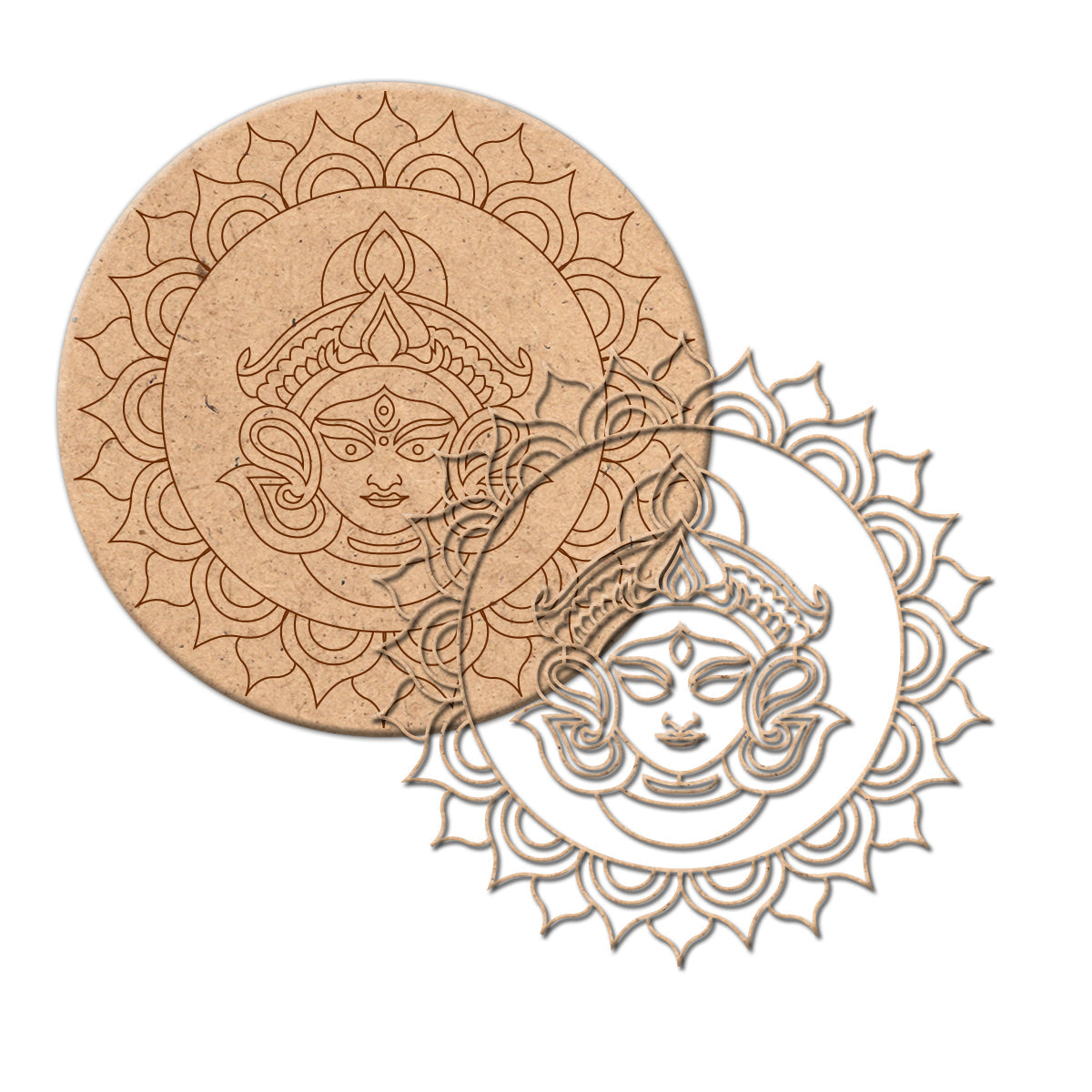 iCraft DIY Durga Mandala Art Kit - Creative Festive Decor iCraft