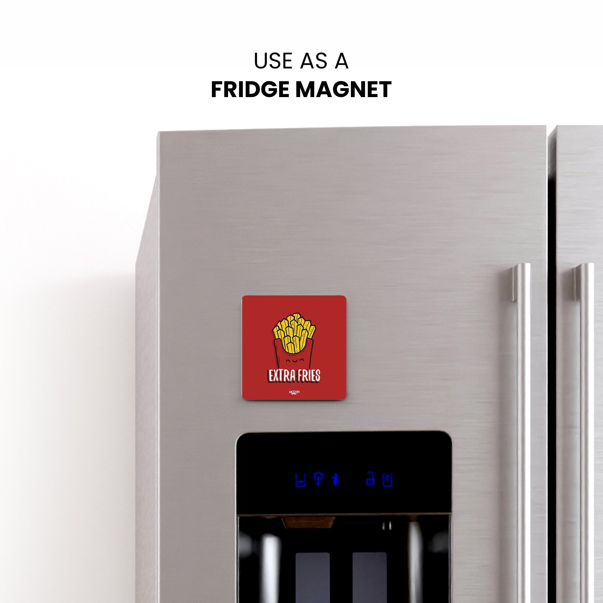 Mooch Magnetic Coaster - Extra Fries Mooch