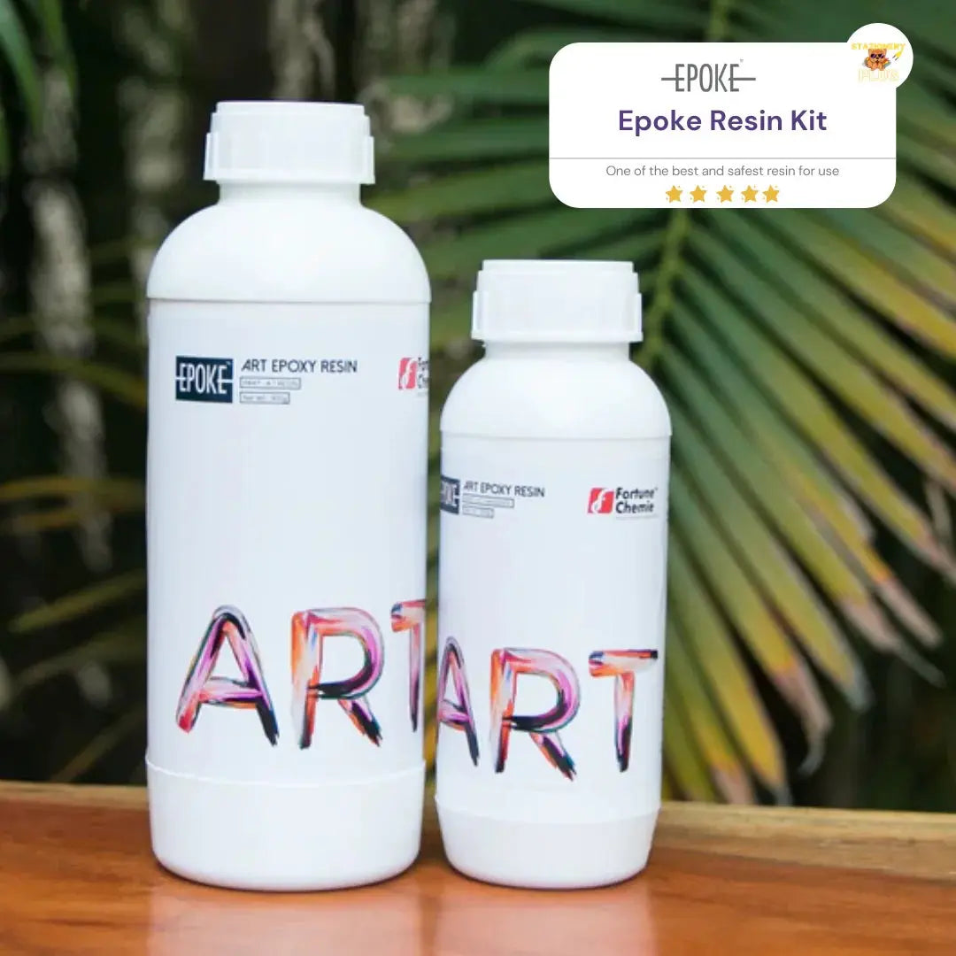Epoke Epoxy Resin and Hardner for Resin Art 3:1 Epoke