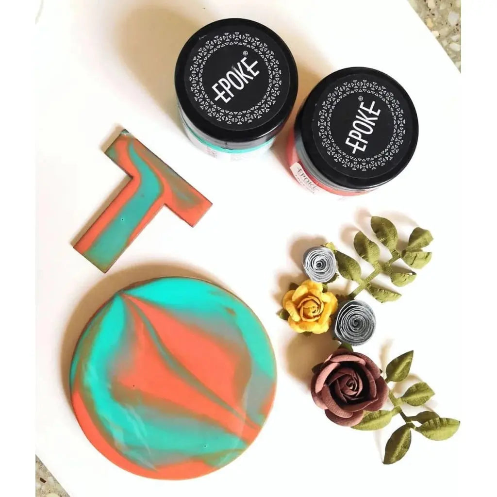 Epoke Metallic Pigments for Resin Art 20 Grams (Loose) Epoke