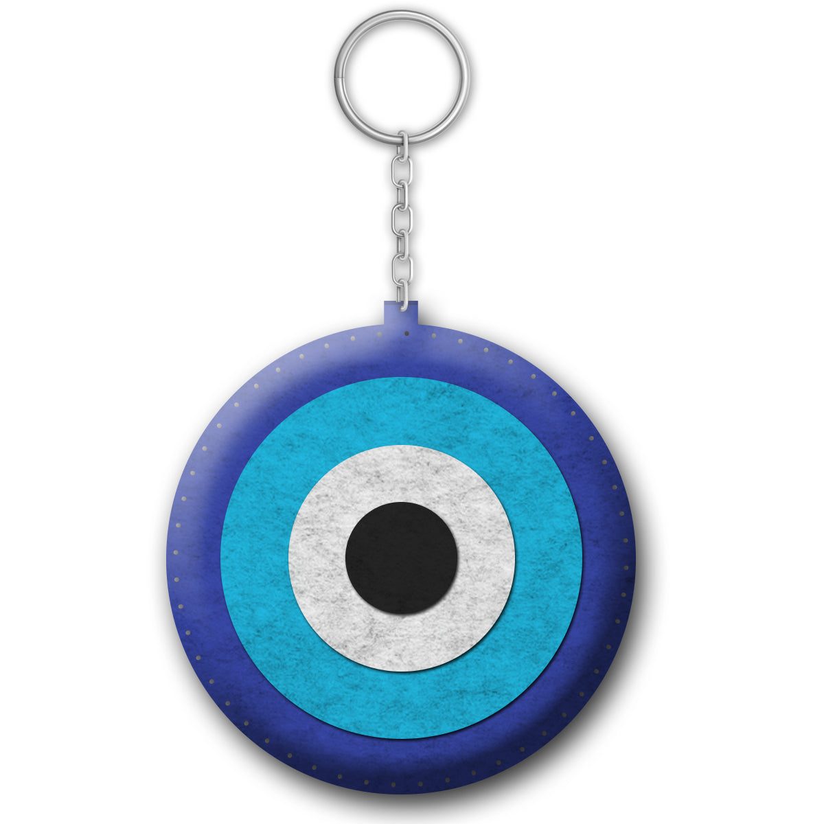 iCraft DIY Felt Keychain Sewing Kit - Evil Eye Craft for Kids iCraft