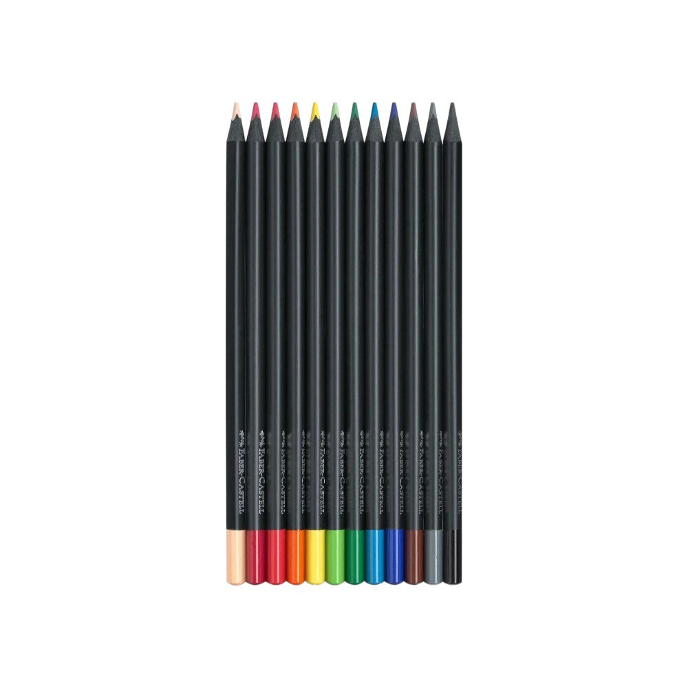 Faber Castell Black Edition Colour Pencils Set SuperSoft Lead