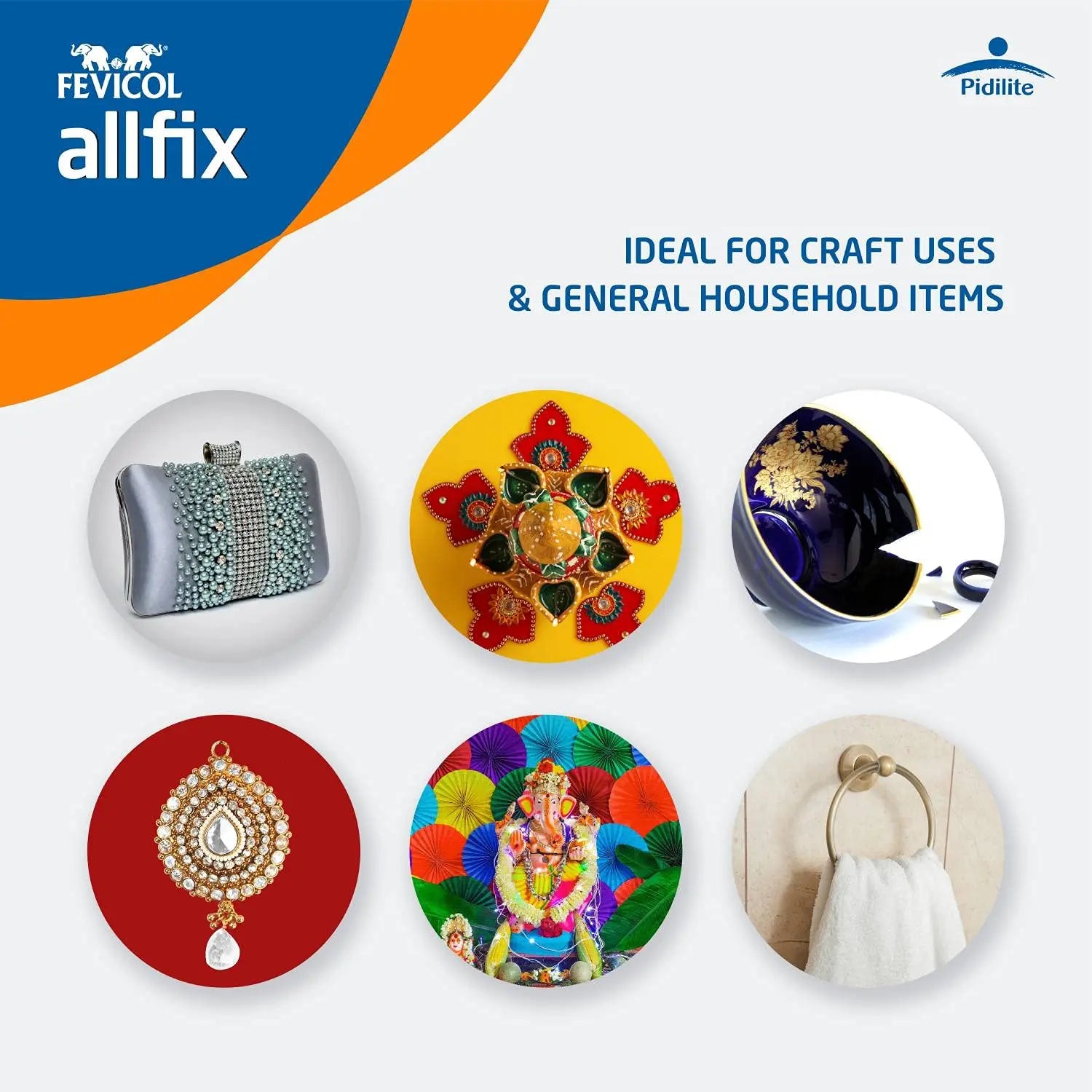 Fevicol Allfix Clear & Non-Stainning Pidilite