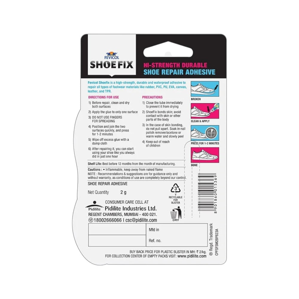 Fevicol Shoefix High Strength Durable Pidilite