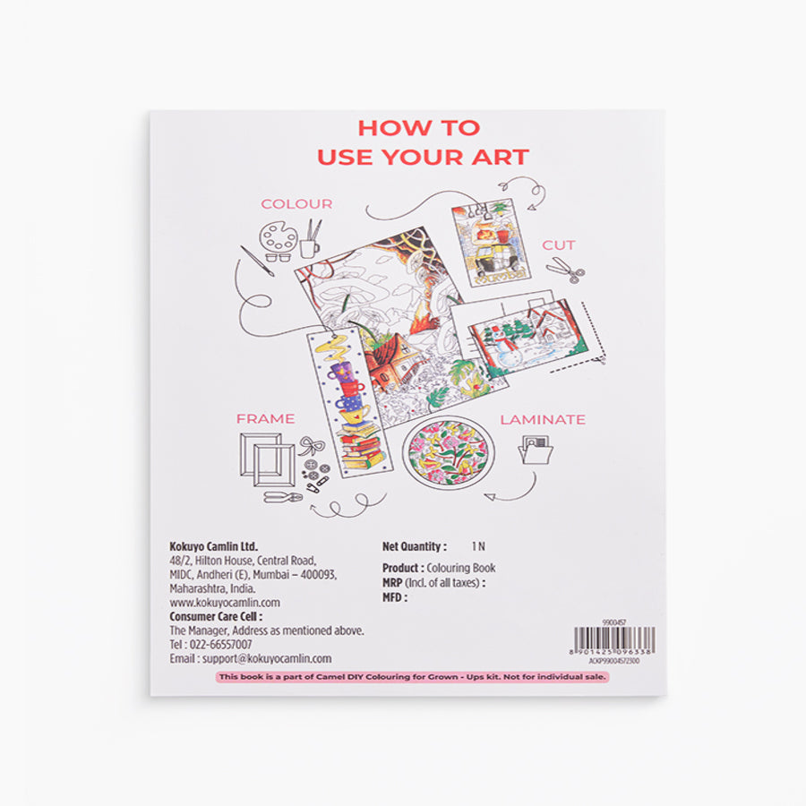 Camlin Diy Colouring For Grown - Ups