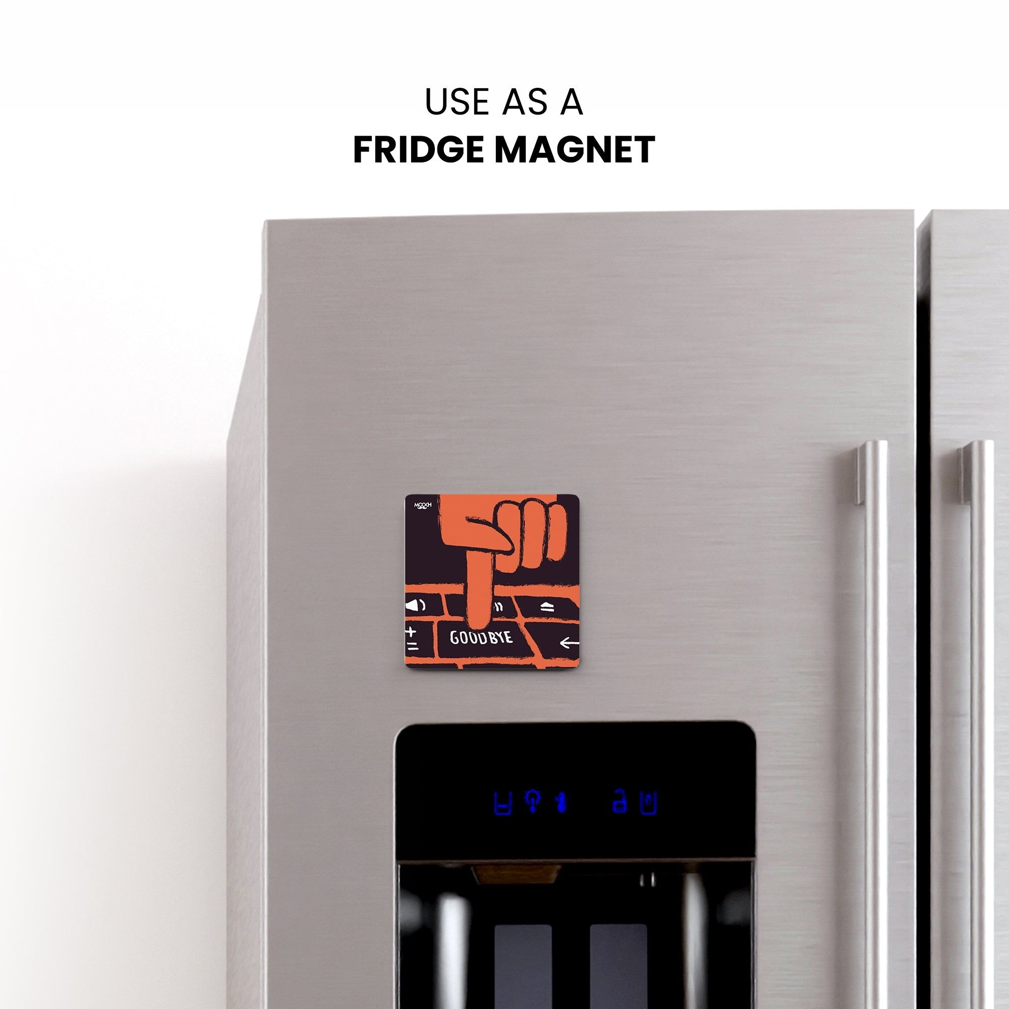 Mooch Magnetic Coaster - Goodbye