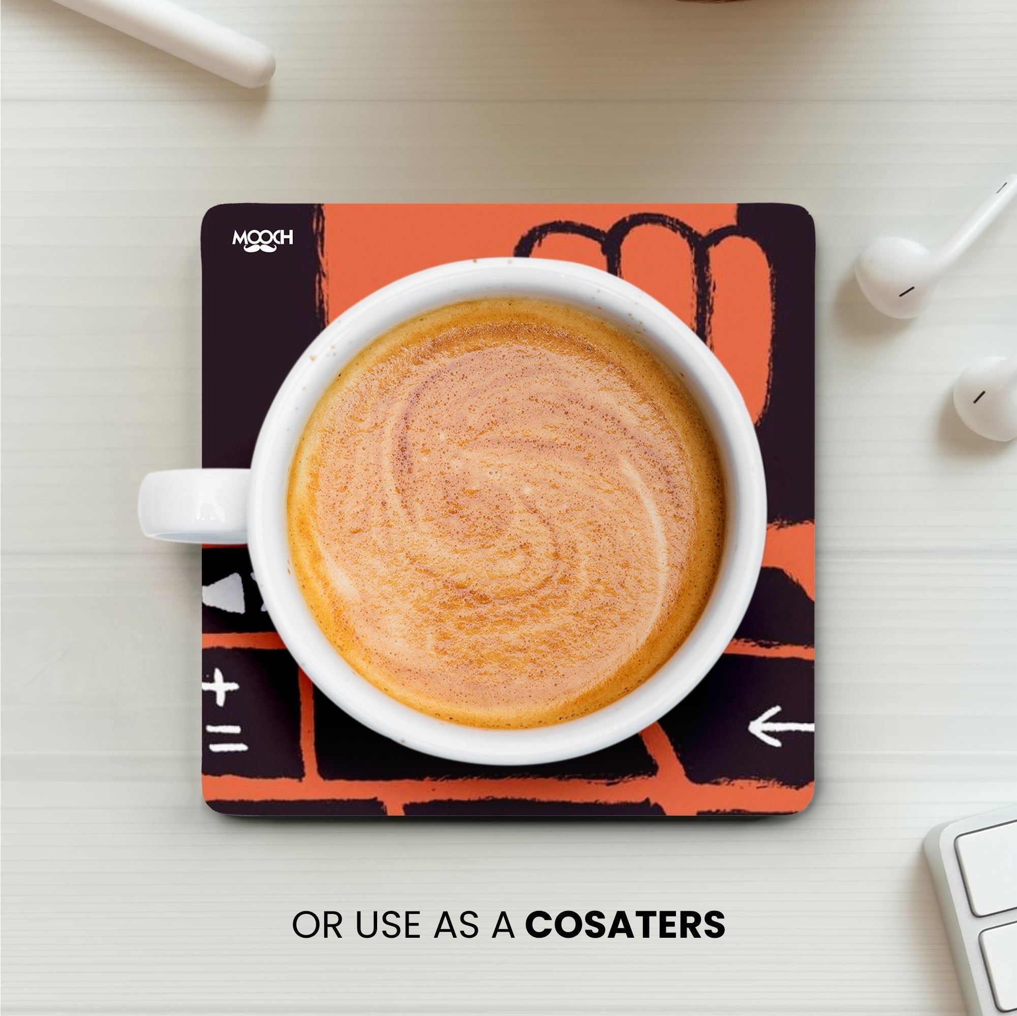 Mooch Magnetic Coaster - Goodbye