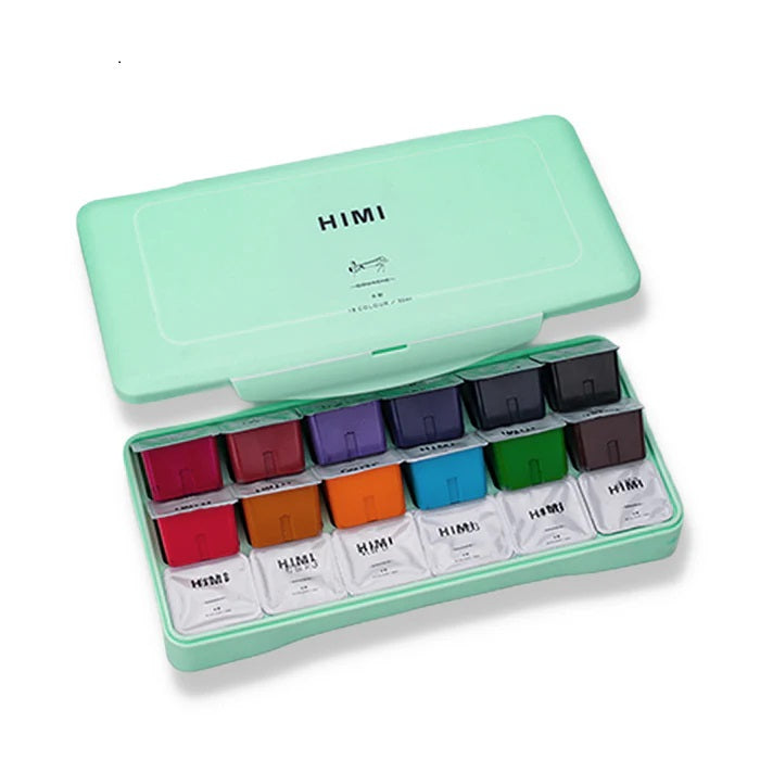 Himi Gouache Paint Set of 30x18ml Shades (Choose Colour) HIMI