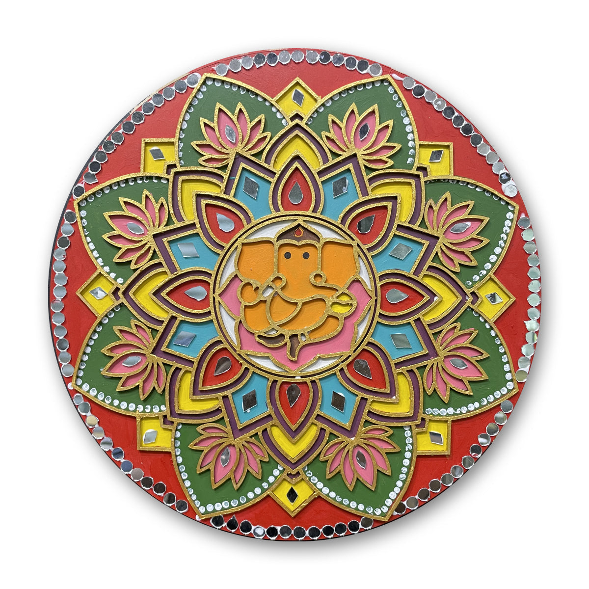 iCraft DIY Ganesh Mandala Art Kit - Festive Home Painting iCraft