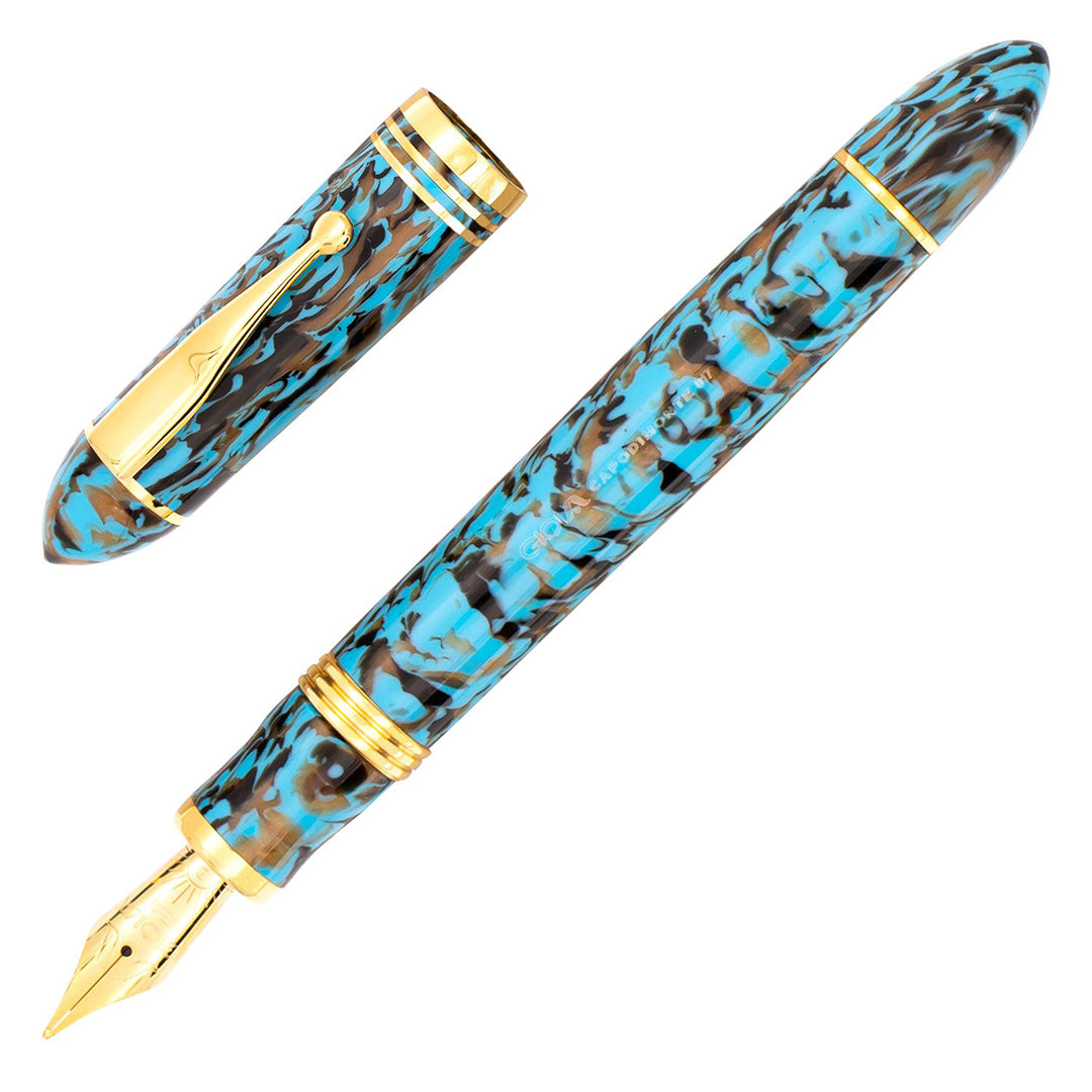 Gioia | Fountain Pen | Capodimonte Kawari | Gold Trims Gioia