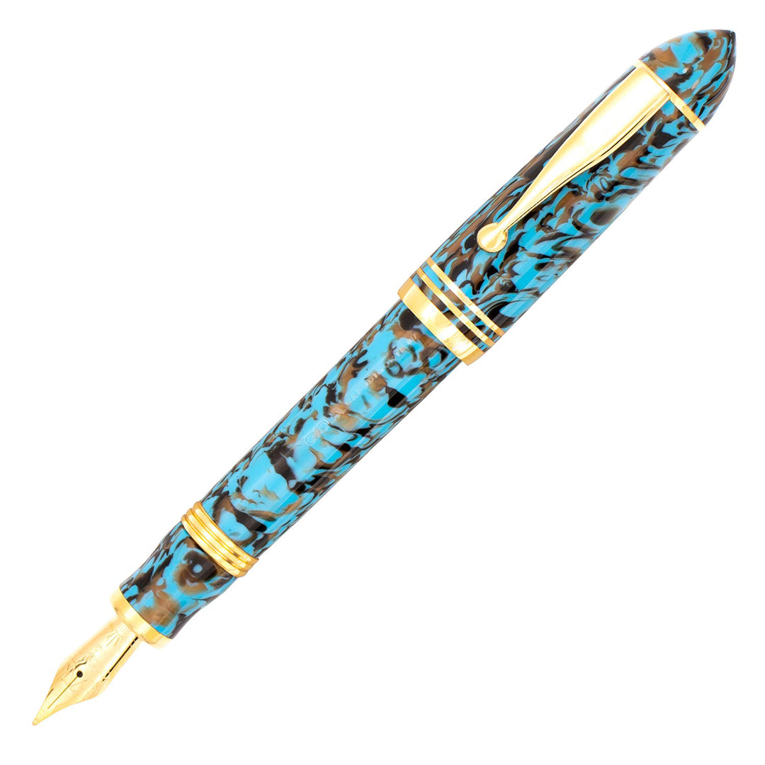 Gioia | Fountain Pen | Capodimonte Kawari | Gold Trims Gioia