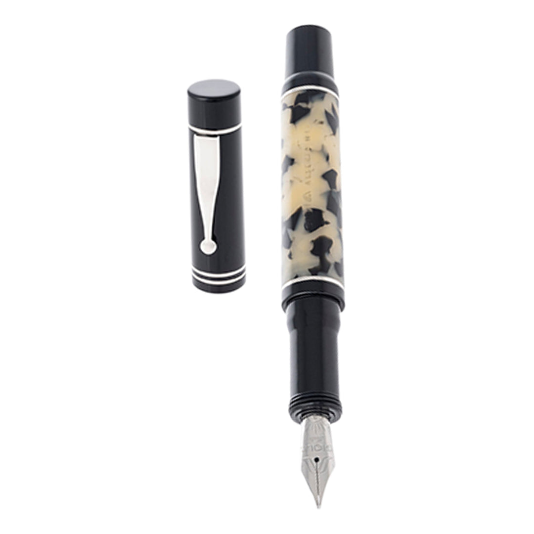 Gioia | Alleria | Fountain Pen | Tramonto | Shinny Black | Rhodium Trims Gioia