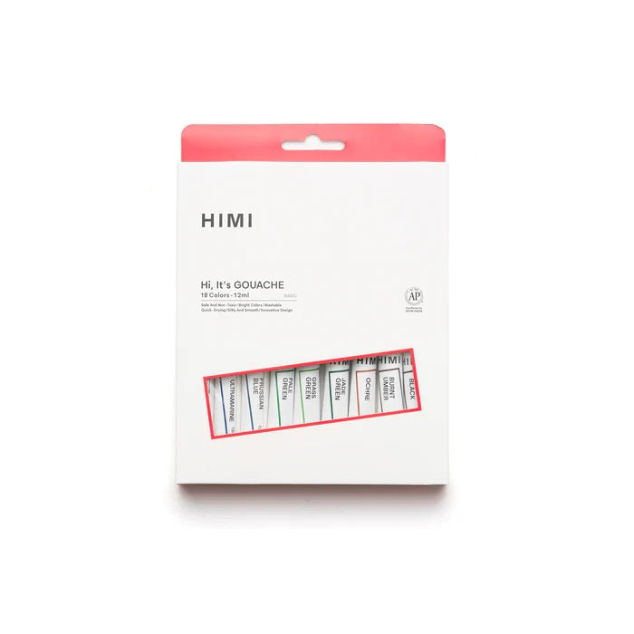 Himi Gouache Paint 12Ml Tube Sets (Choose Size)