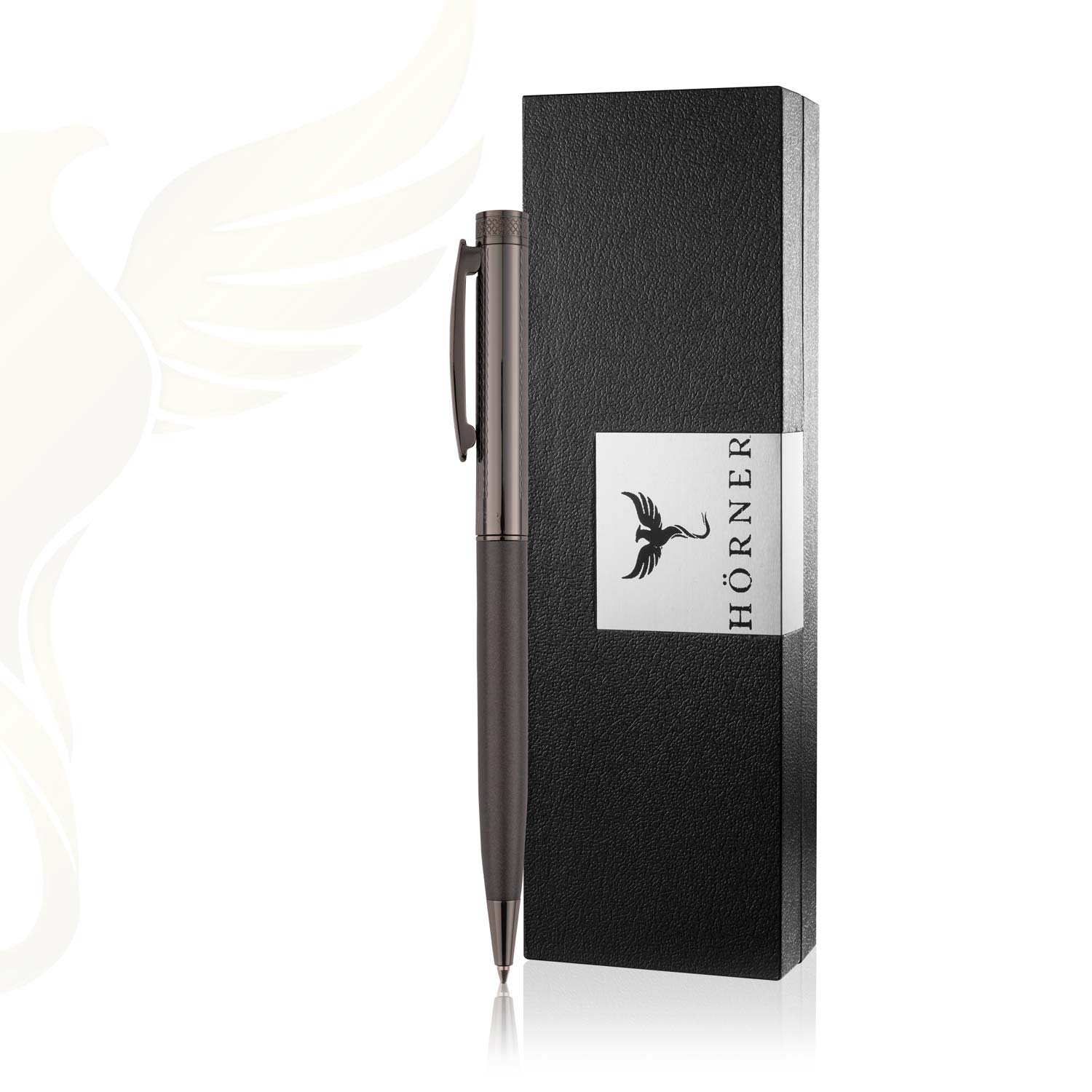 Horner | Levio | Ballpoint Pen | Gunmetal Grey Horner