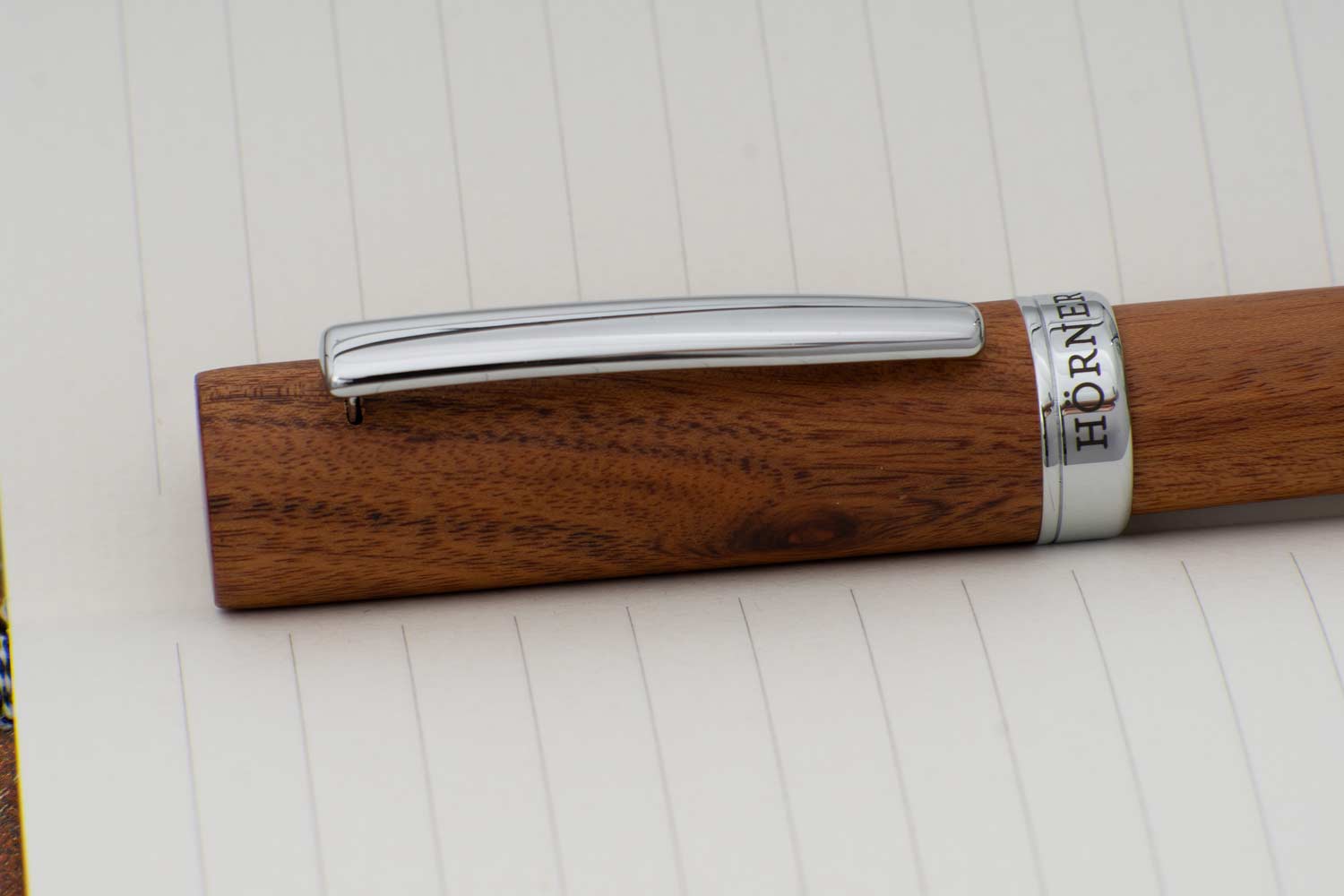 Horner | Scriptum | Fountain Pen | Mahogany Wood Horner