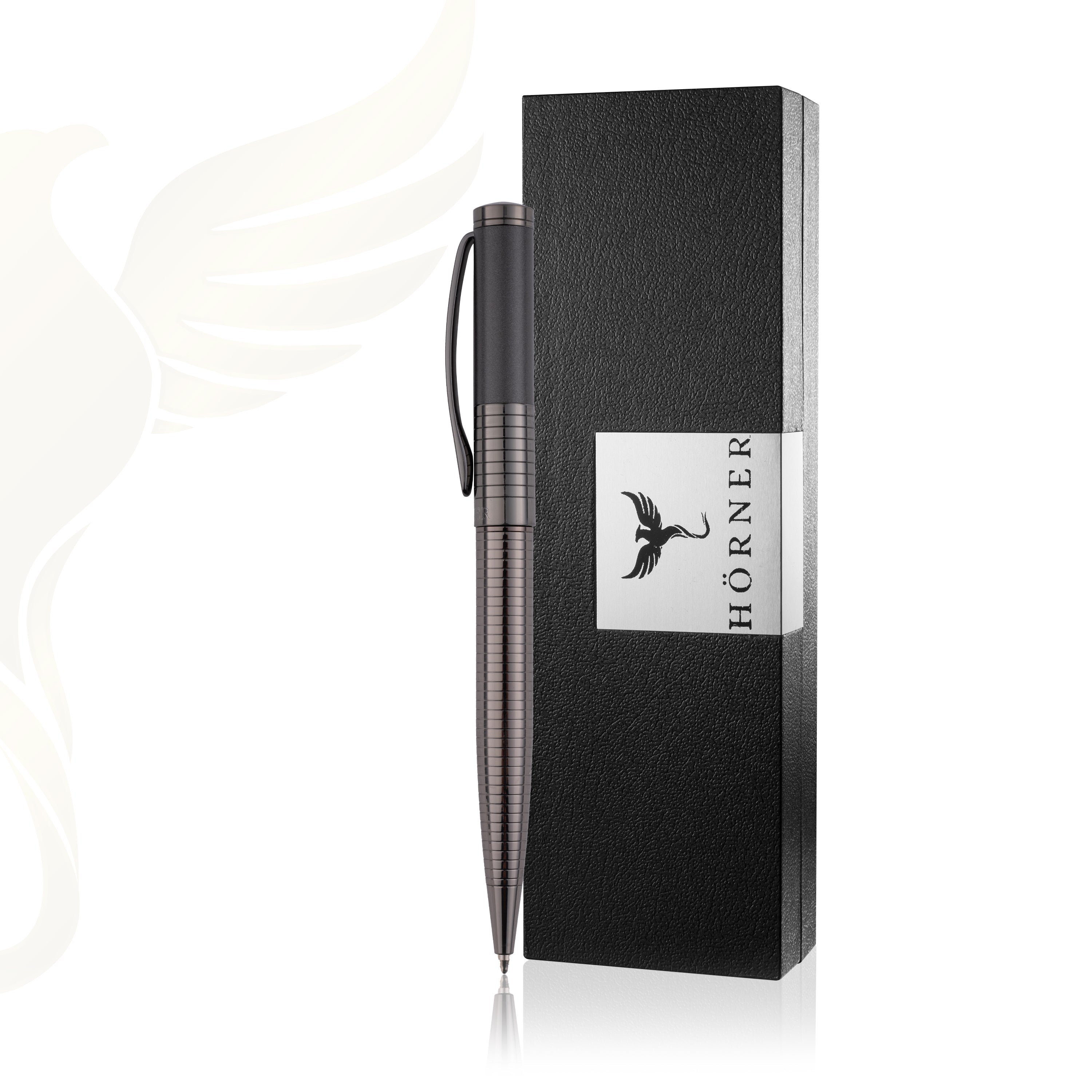 Horner | Fortress | Ballpoint Pen | Gunmetal Horner