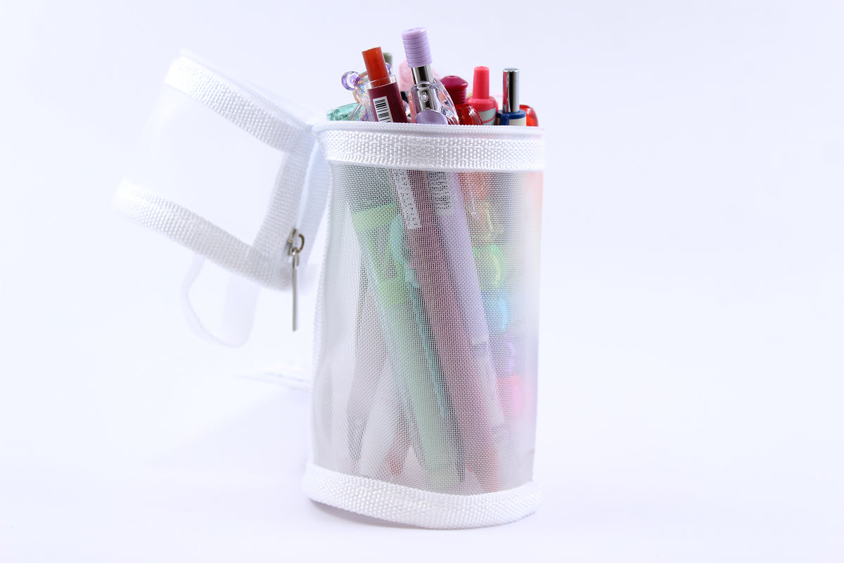 Ziptower Pouch - White Kidgets