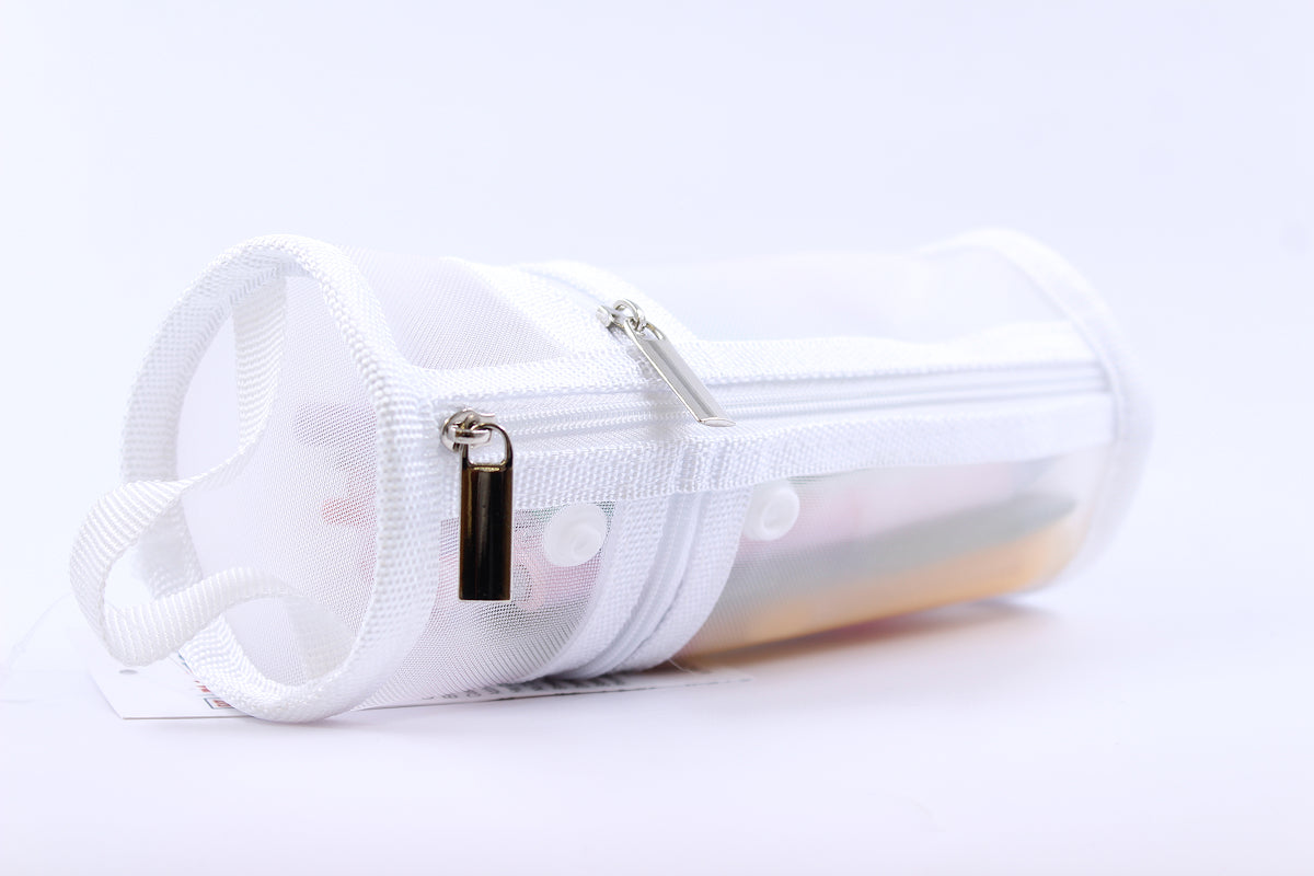 Ziptower Pouch - White Kidgets