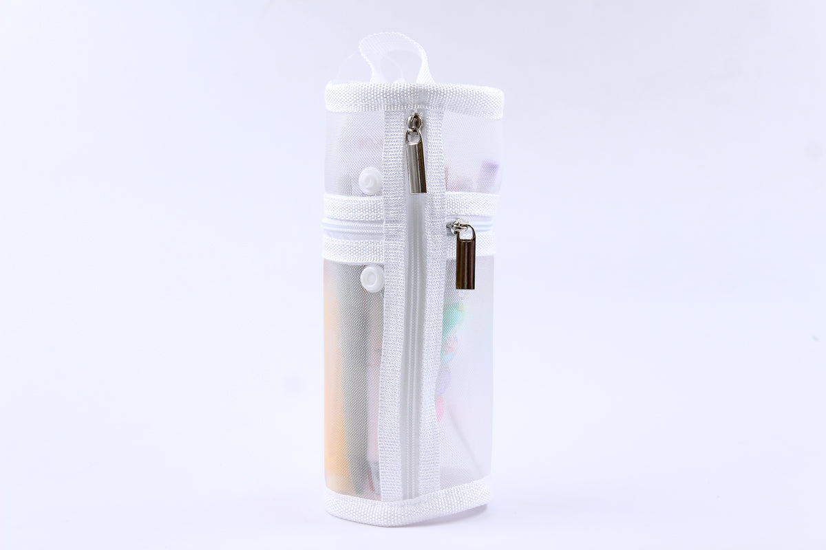 Ziptower Pouch - White Kidgets