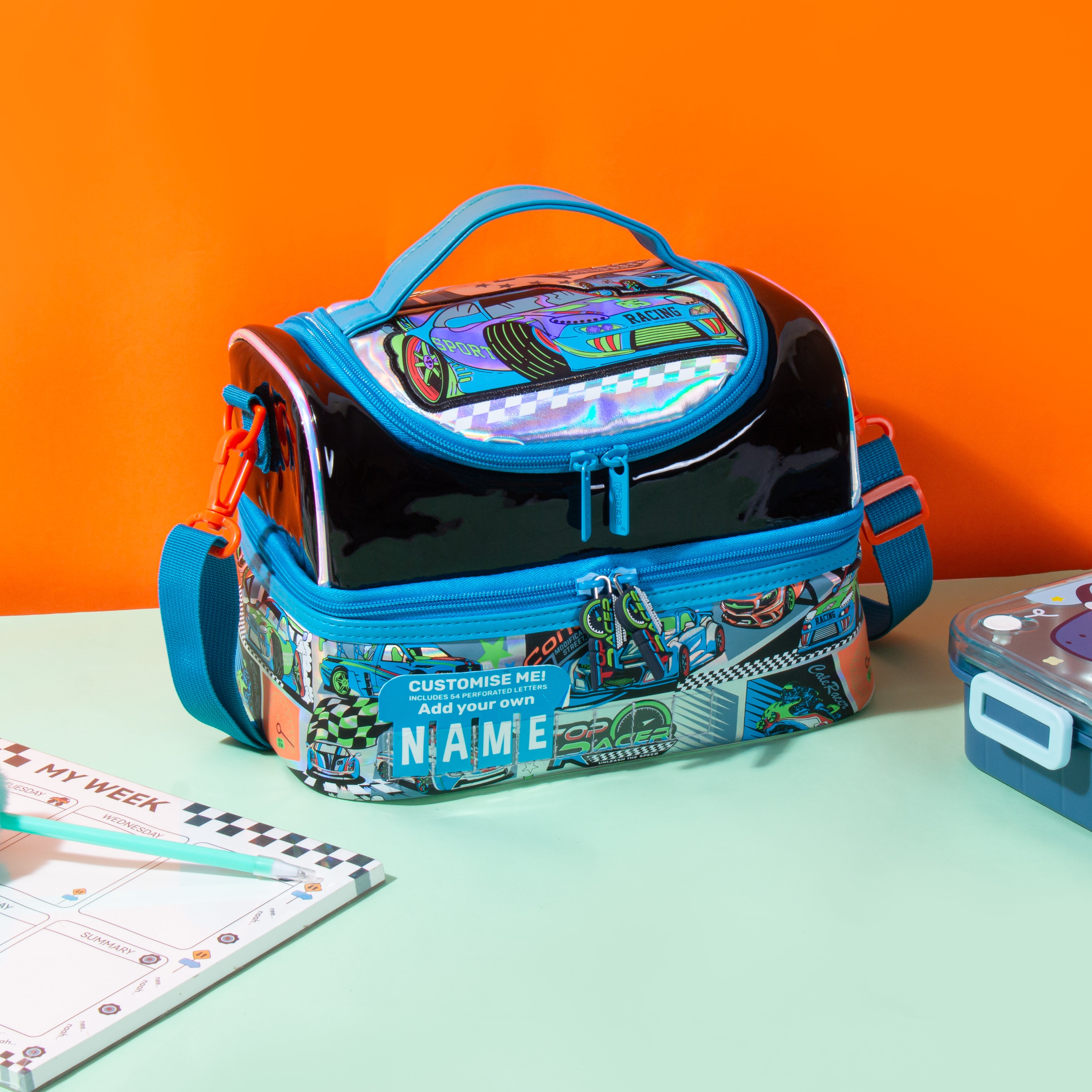 Kidgets 6007-Lunch Bag Double Decker Kidgets