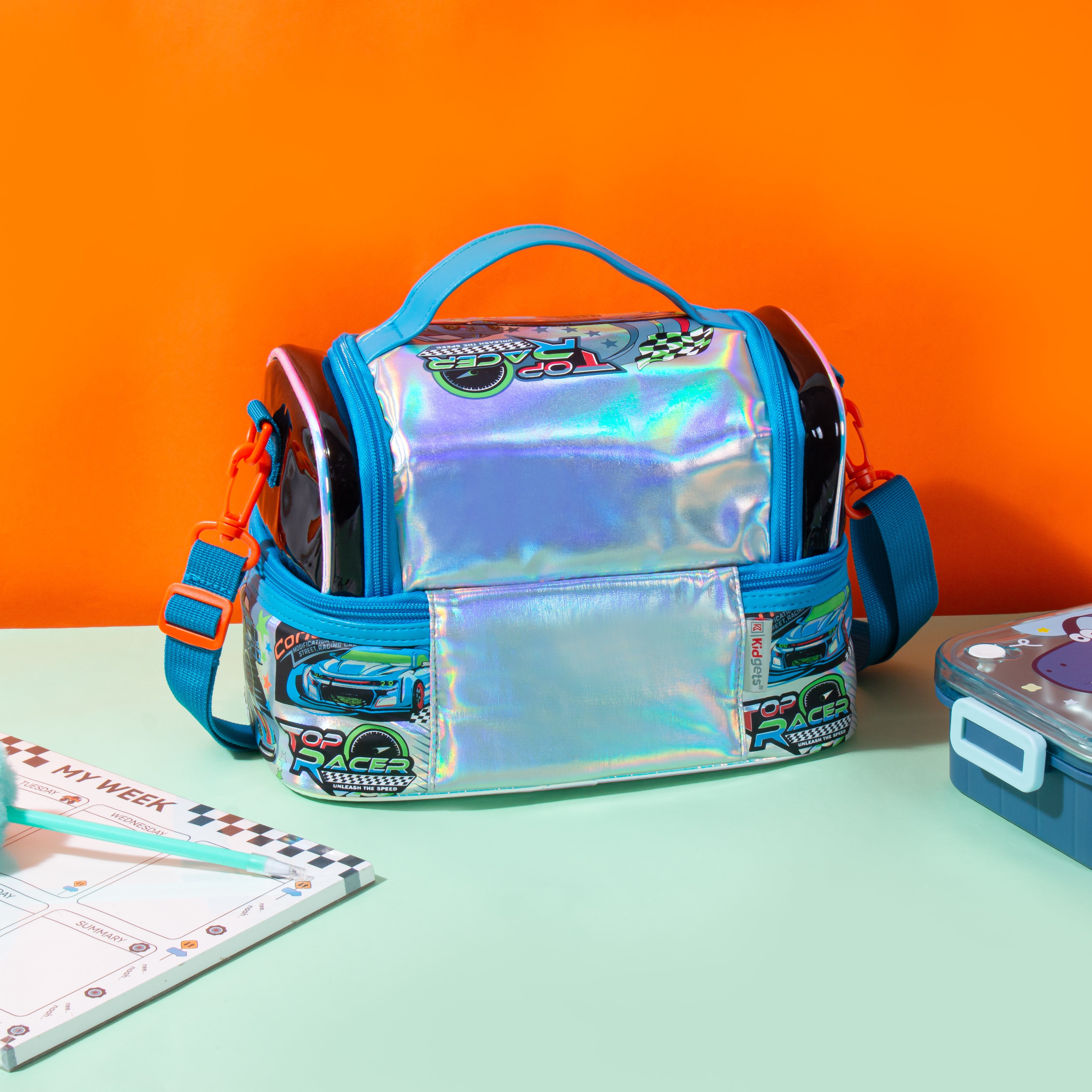 Kidgets 6007-Lunch Bag Double Decker Kidgets