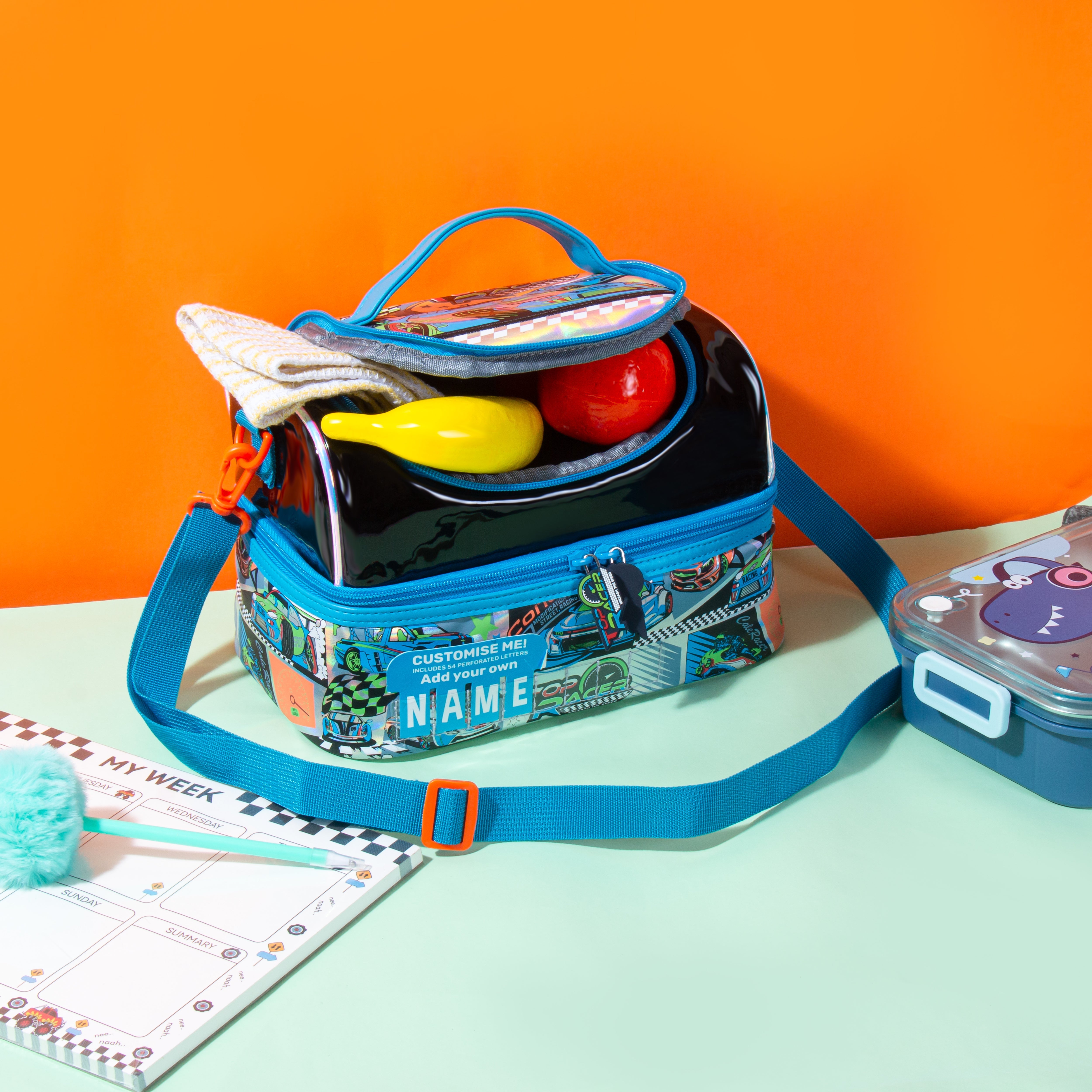 Kidgets 6007-Lunch Bag Double Decker Kidgets