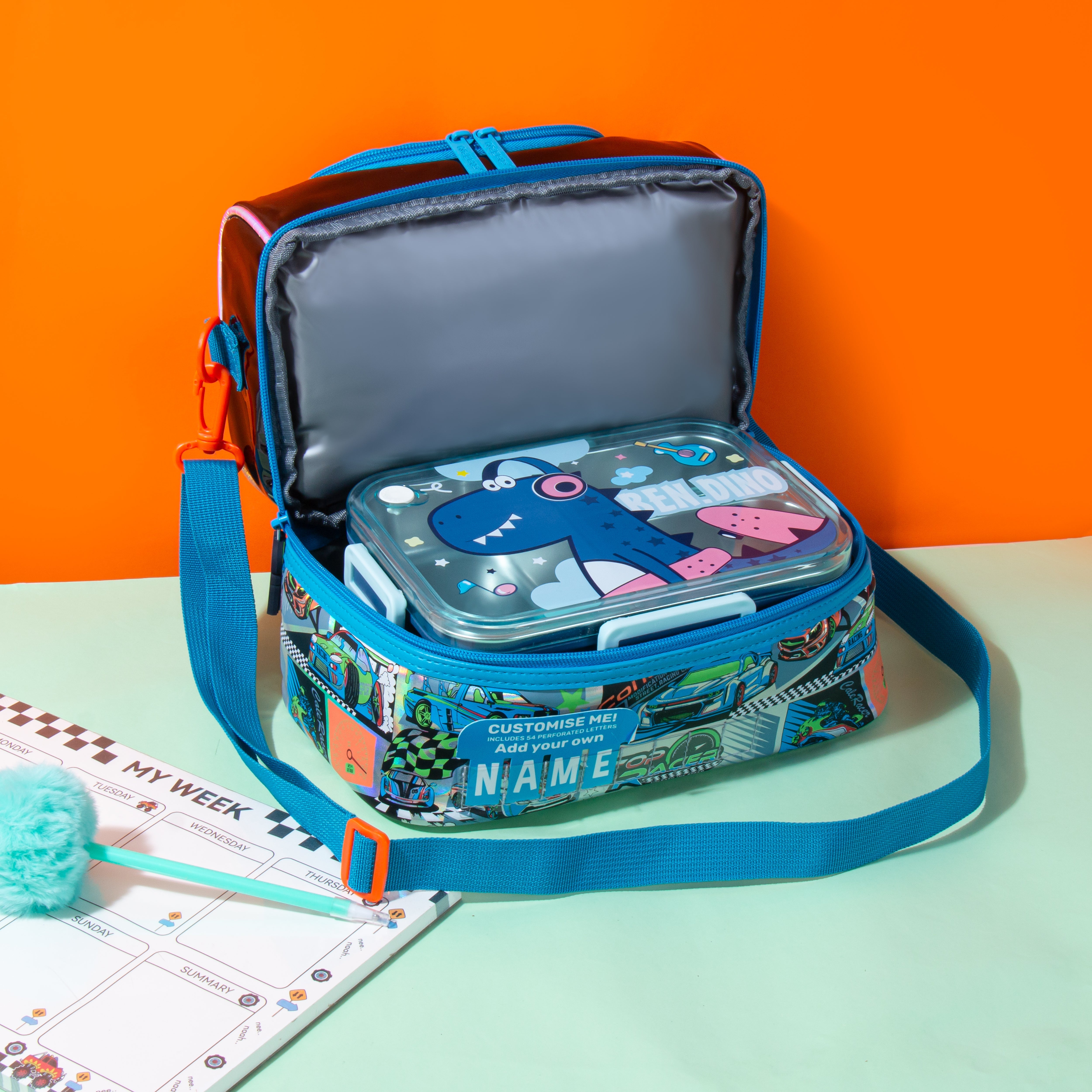 Kidgets 6006-Lunch Bag Double Decker Kidgets