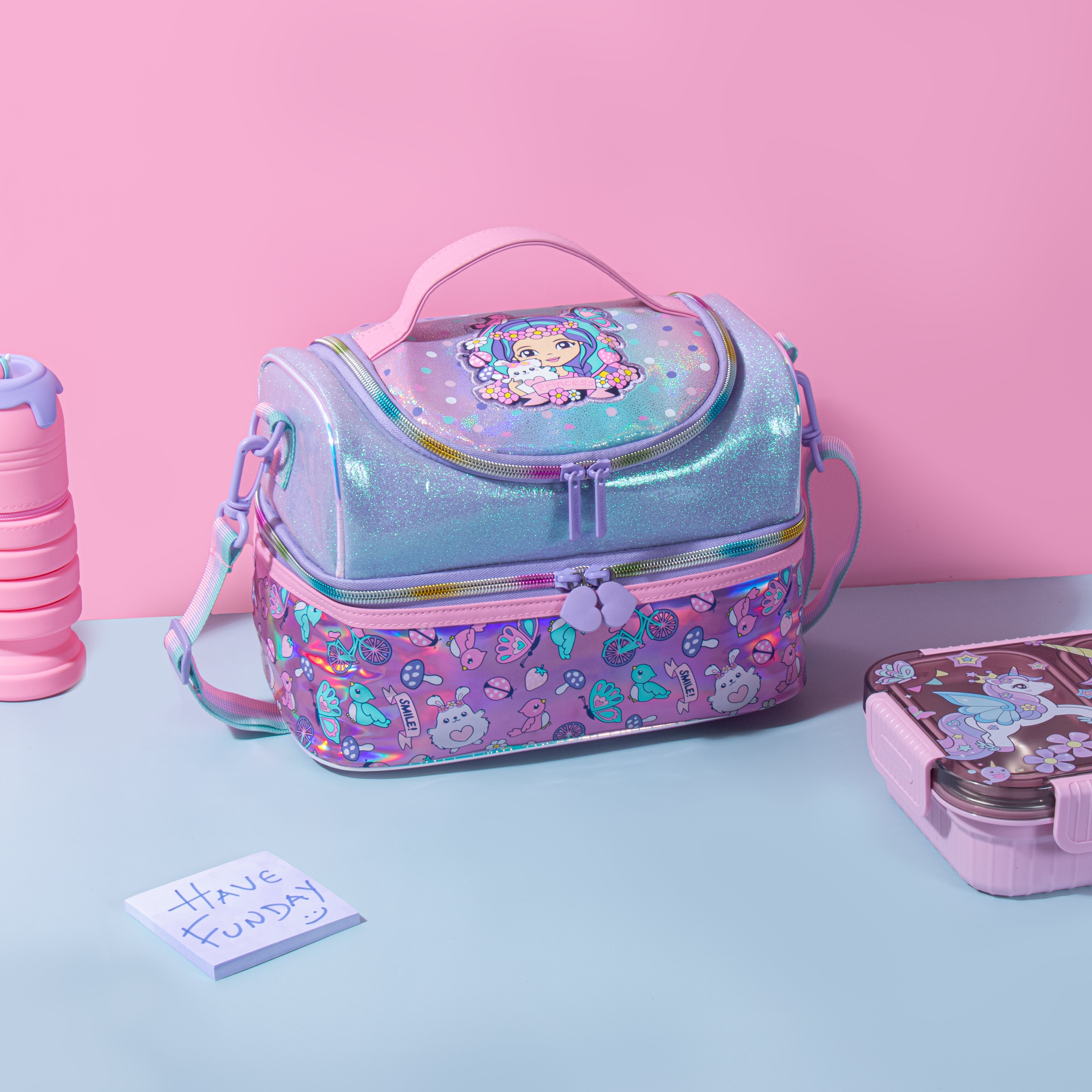 Kidgets 6004-Lunch Bag Double Decker Kidgets