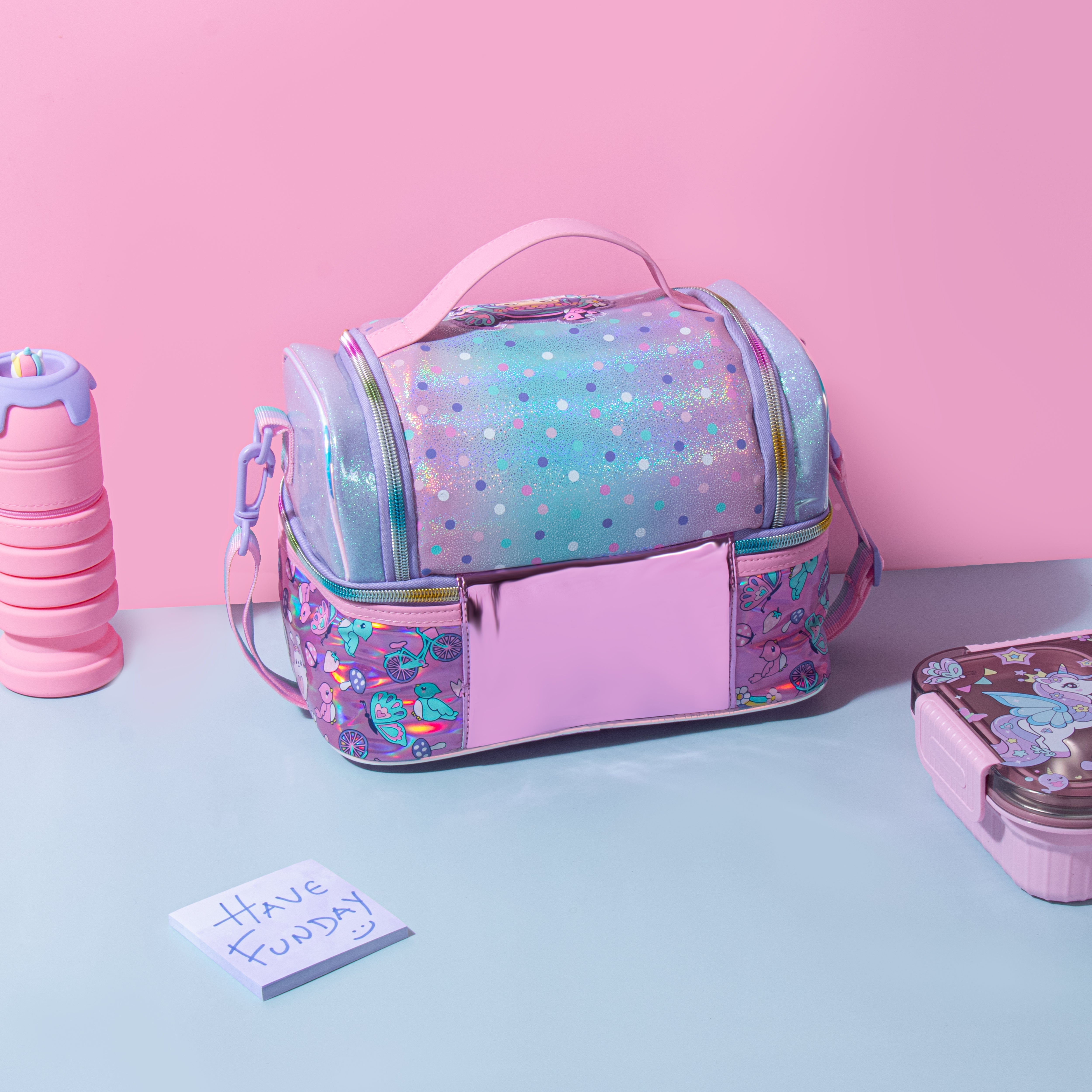 Kidgets 6004-Lunch Bag Double Decker Kidgets