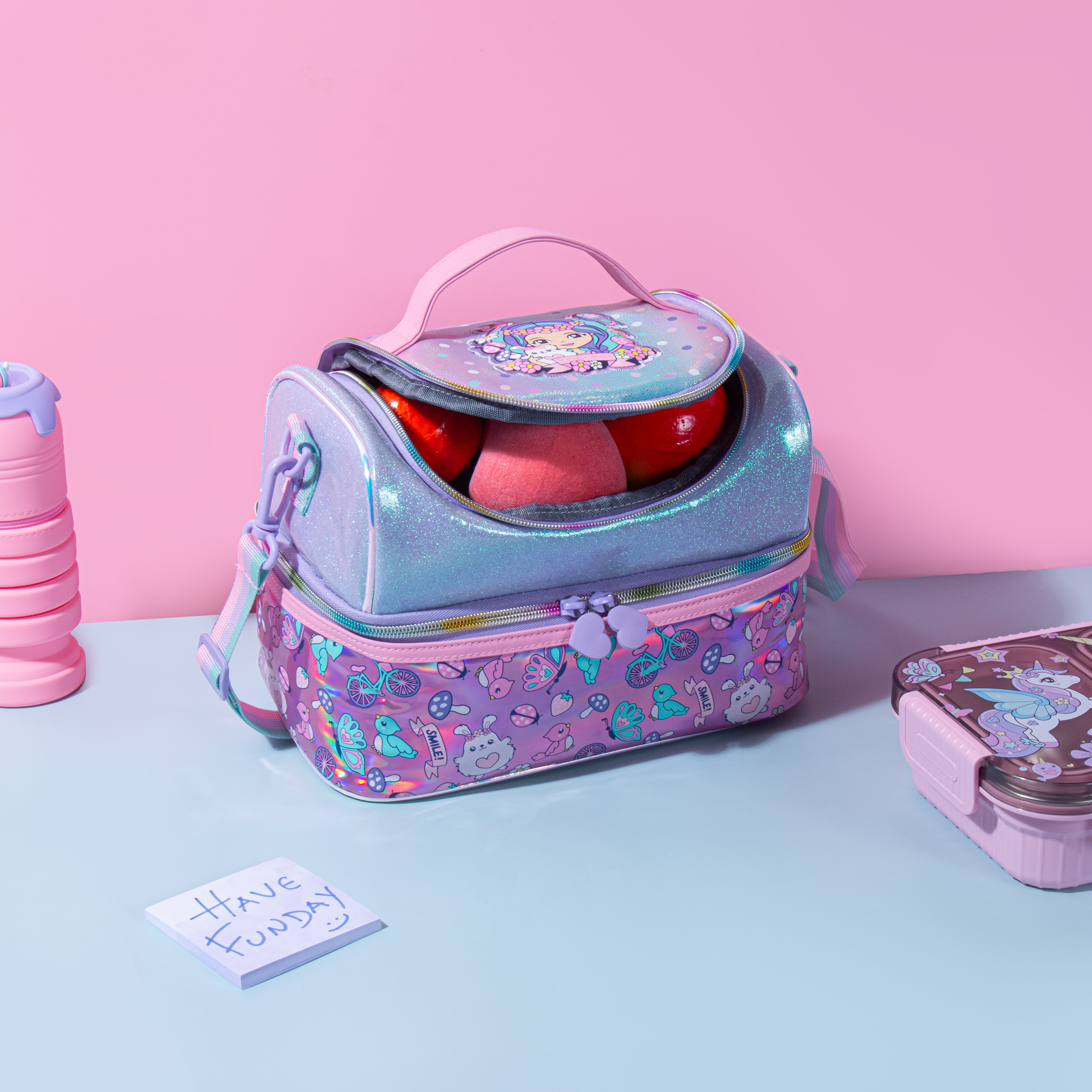 Kidgets 6004-Lunch Bag Double Decker Kidgets