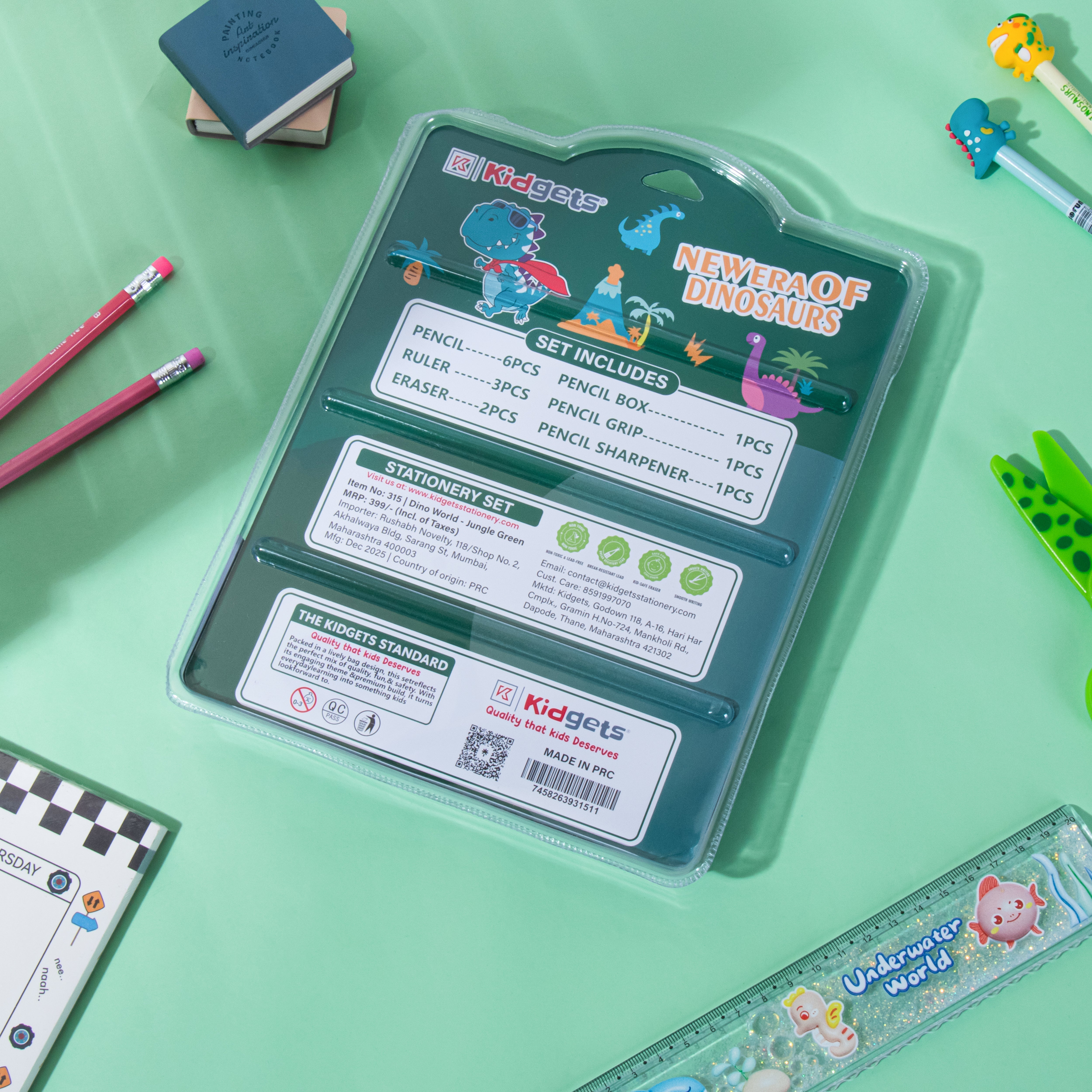 Kidgets Pencil Set - 315 Kidgets