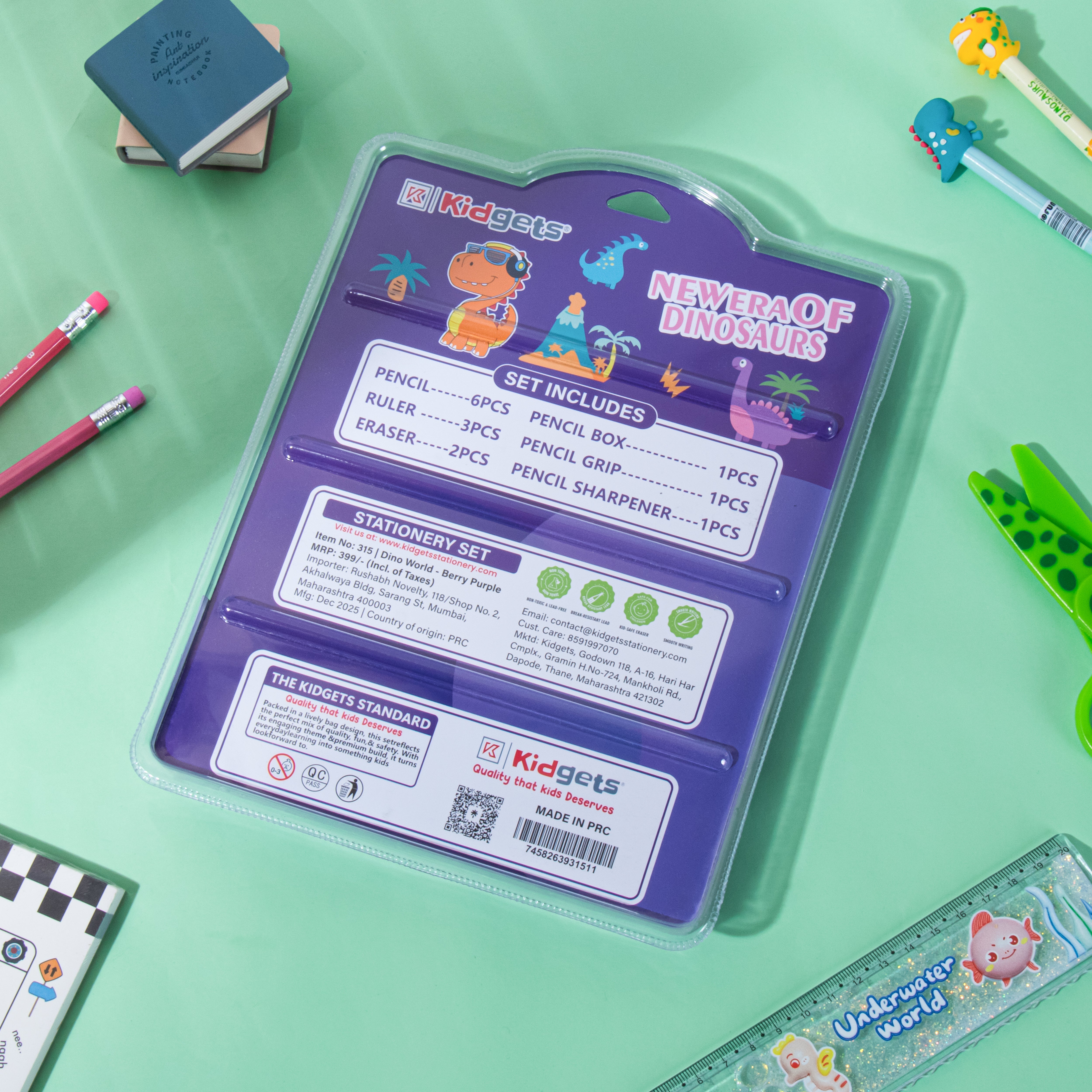 Kidgets Pencil Set - 315 Kidgets