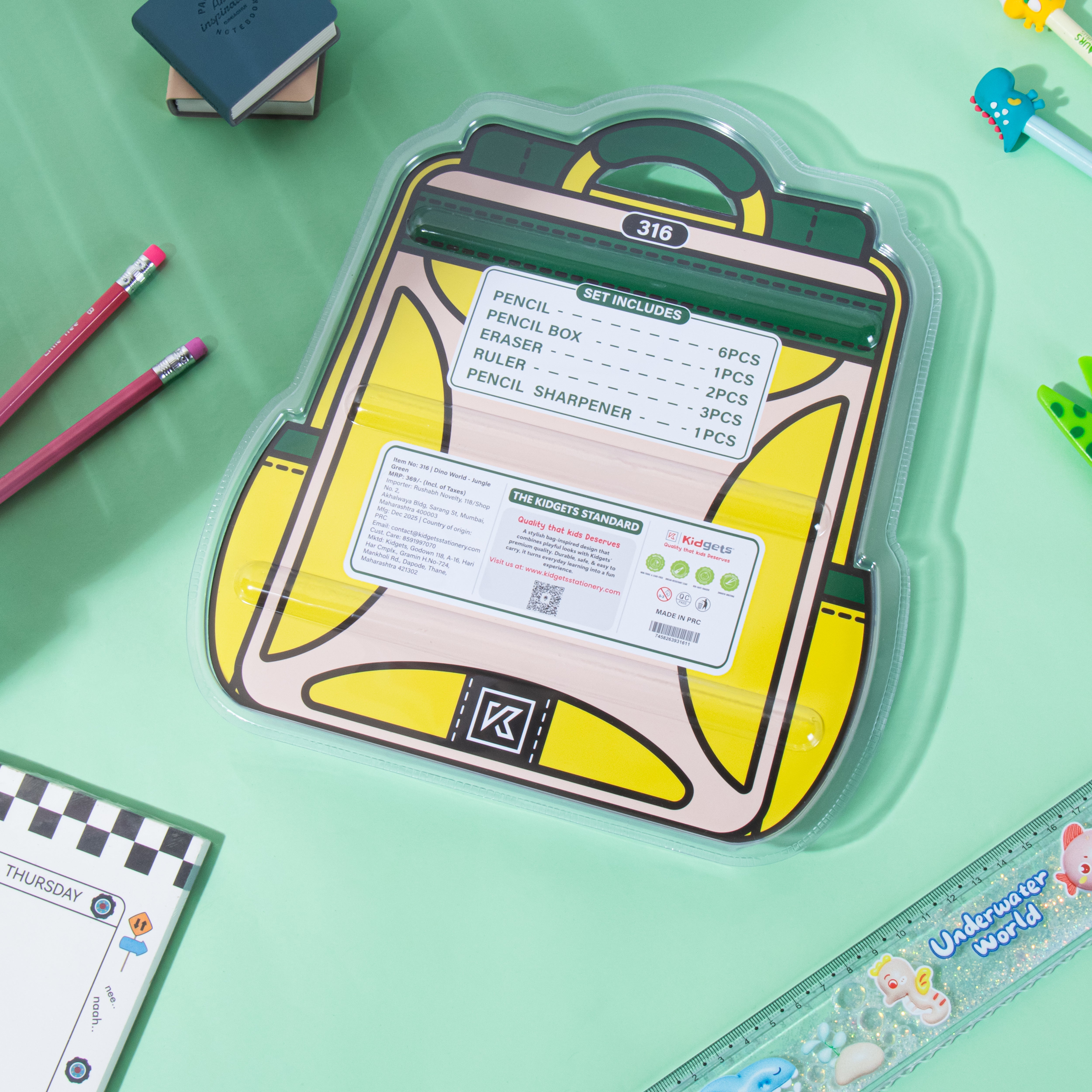 Kidgets Pencil Set - 316