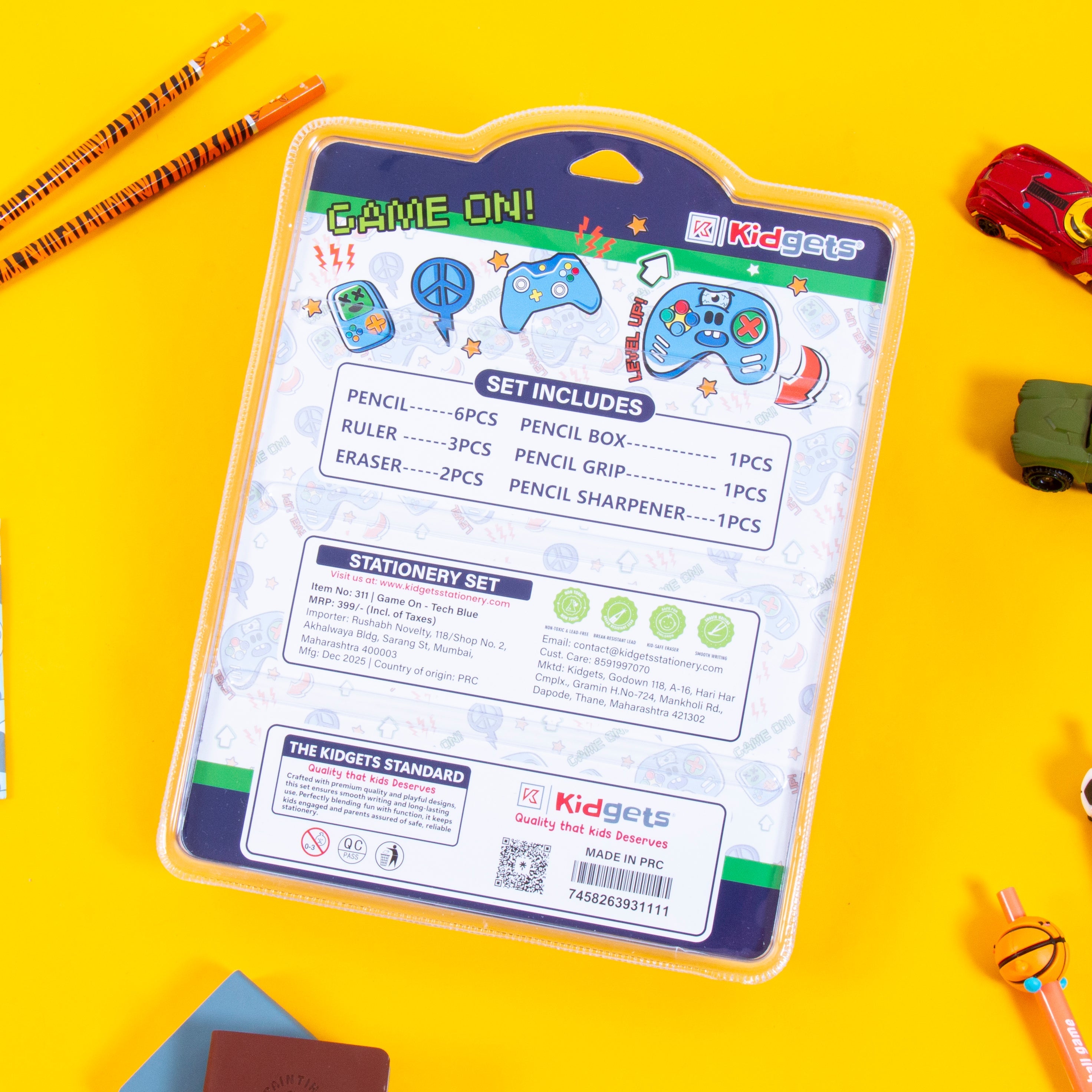 Kidgets Pencil Set- 311 Kidgets
