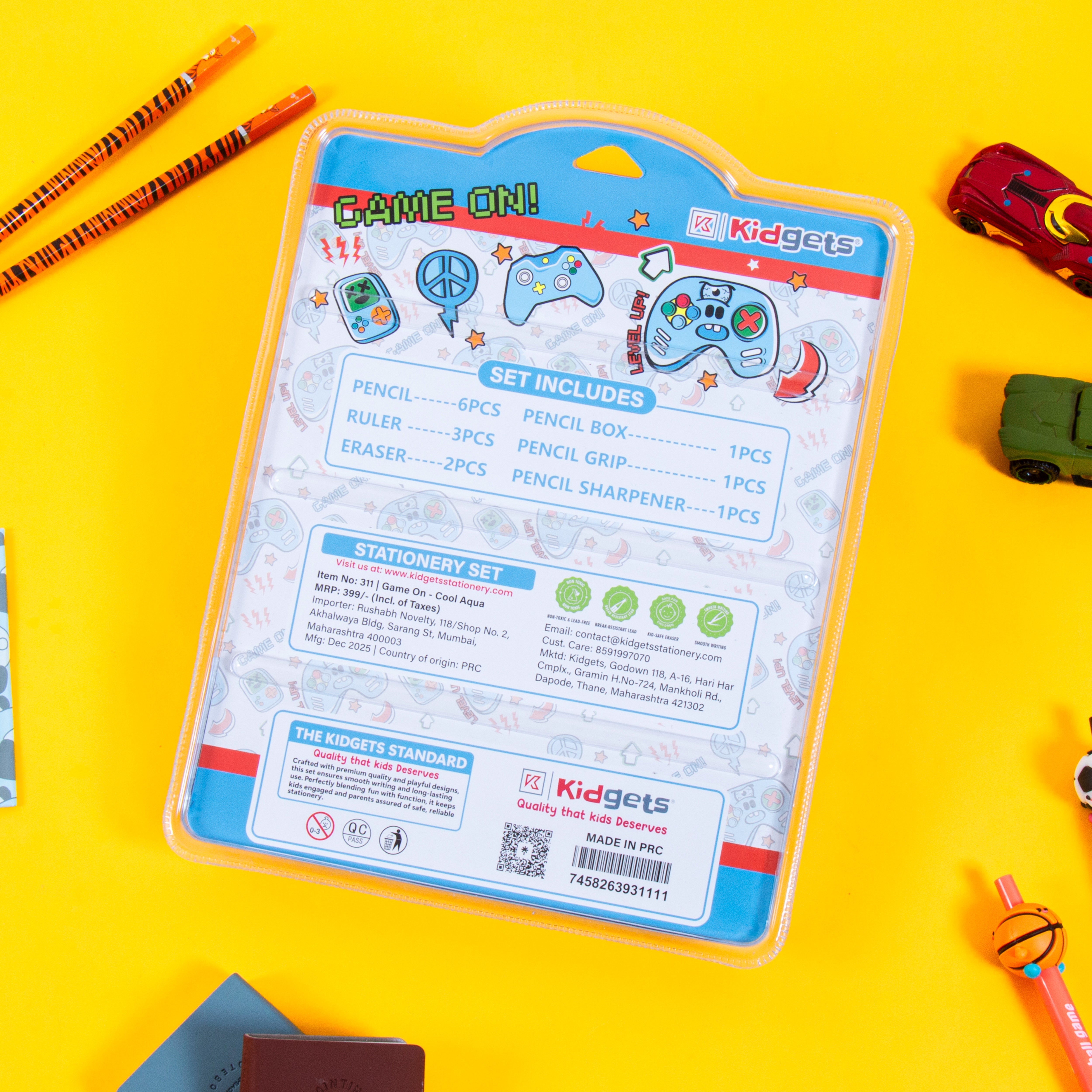 Kidgets Pencil Set- 311 Kidgets