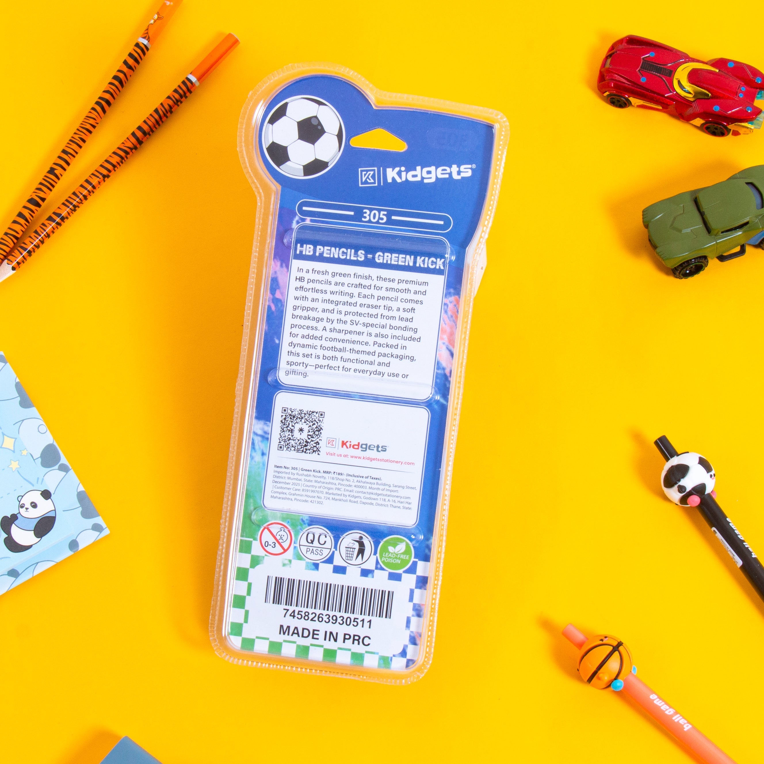 Kidgets Pencil Set - 305 Kidgets