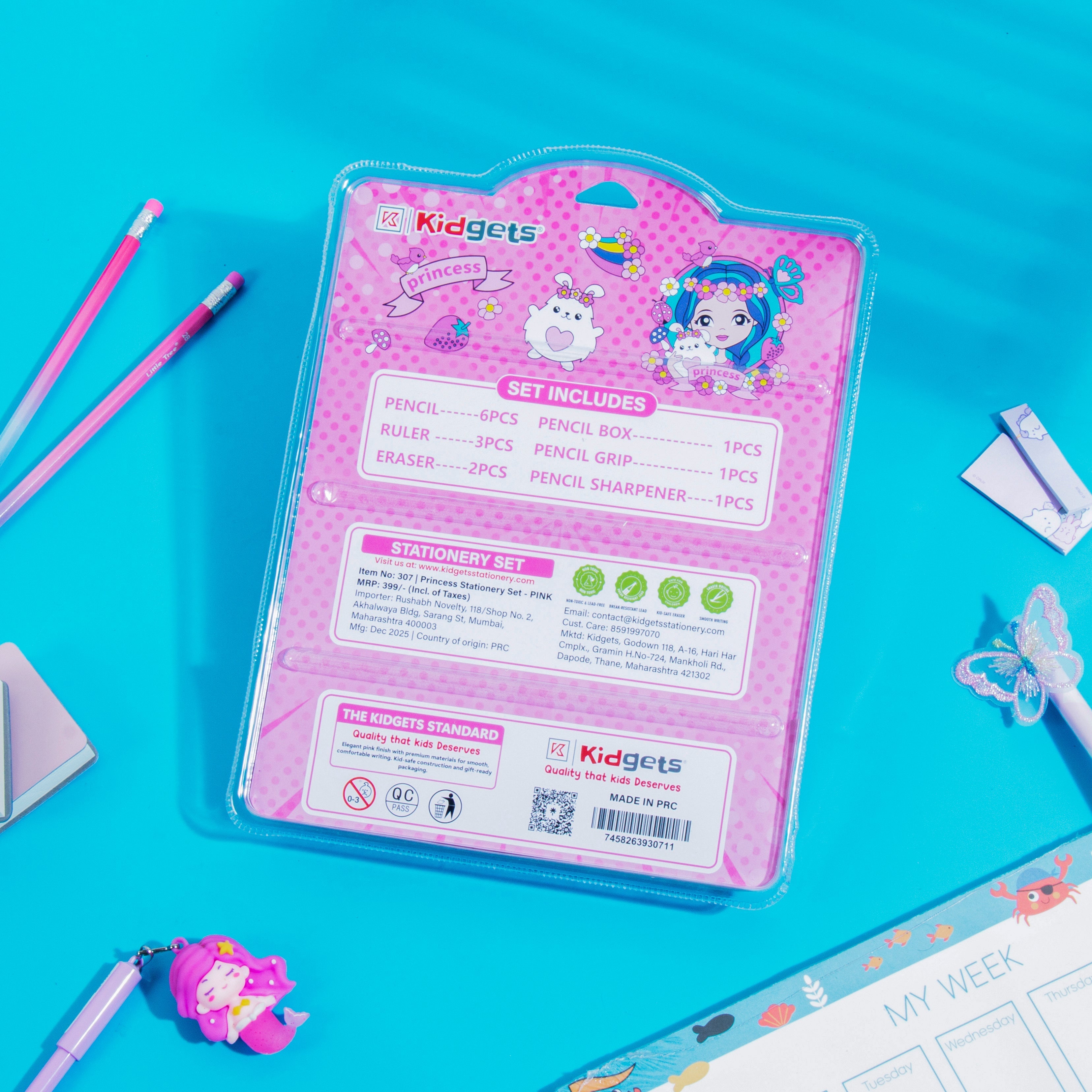 Kidgets Pencil set - 307 Kidgets