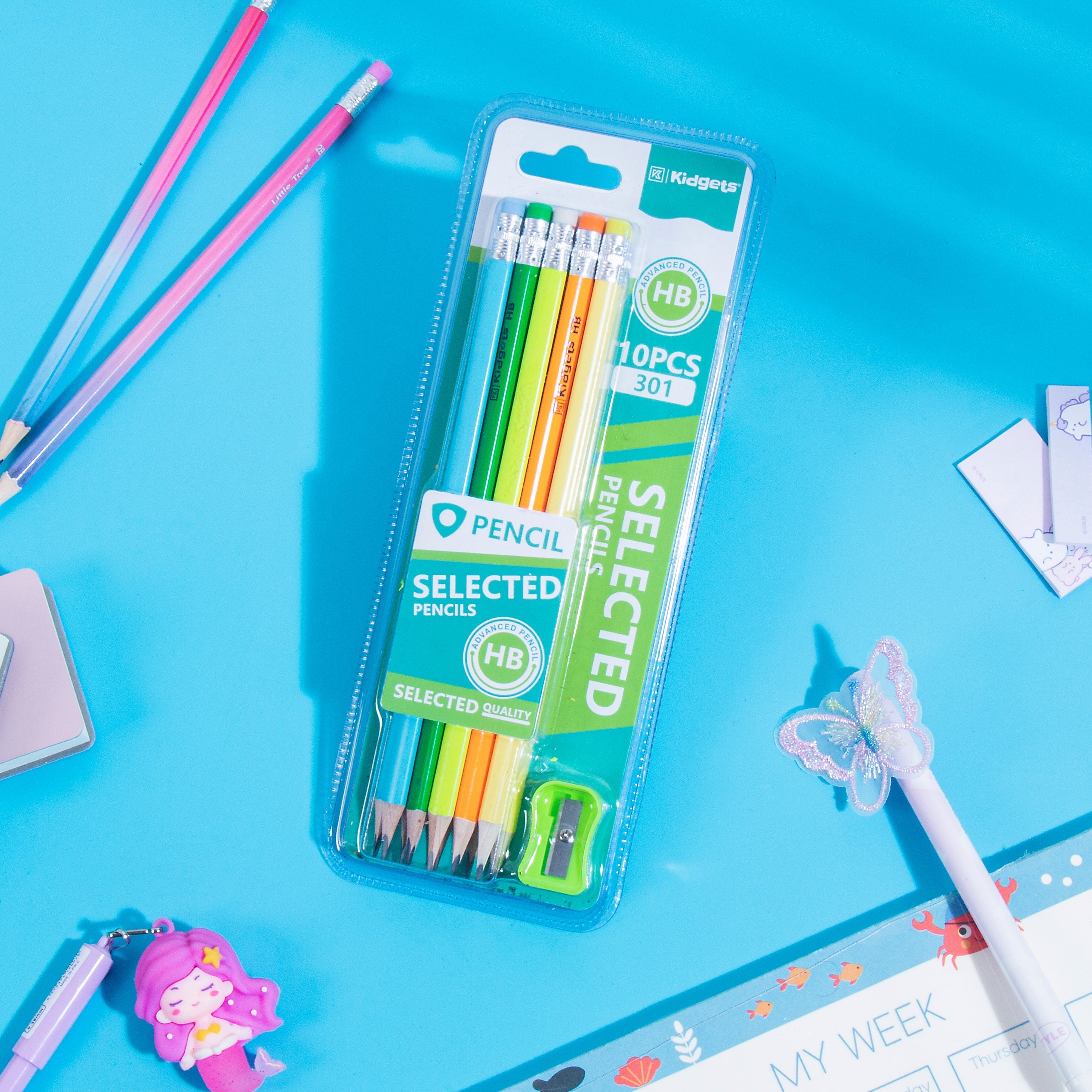 Kidgets Pencil Set - 301 Kidgets