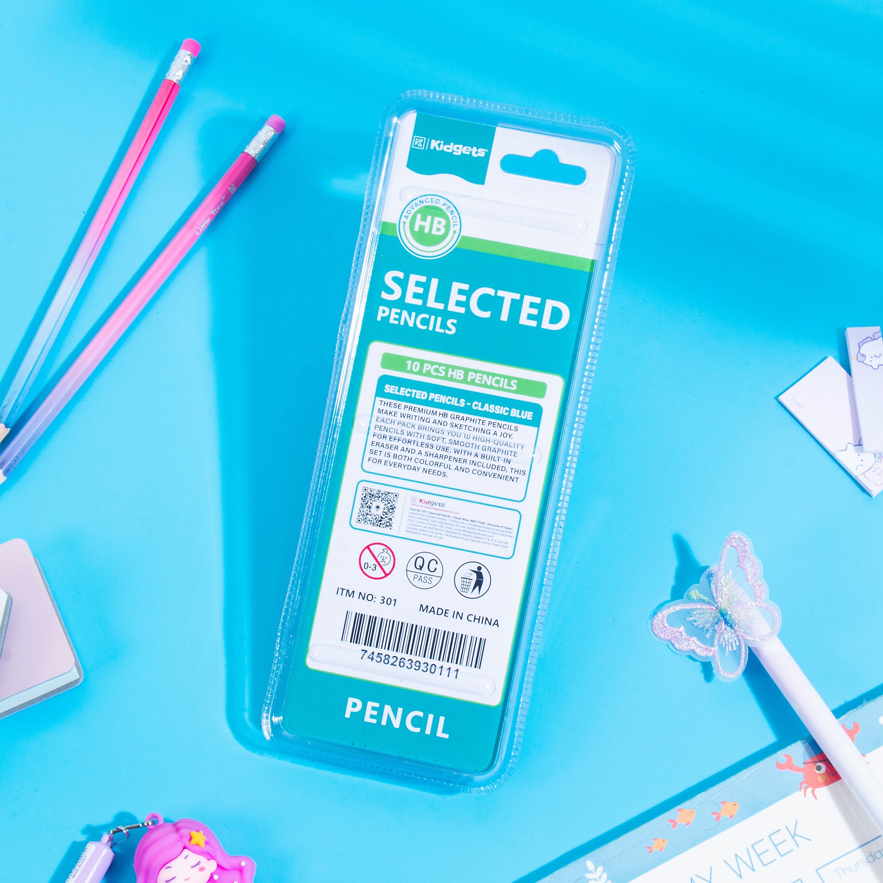 Kidgets Pencil Set - 301 Kidgets