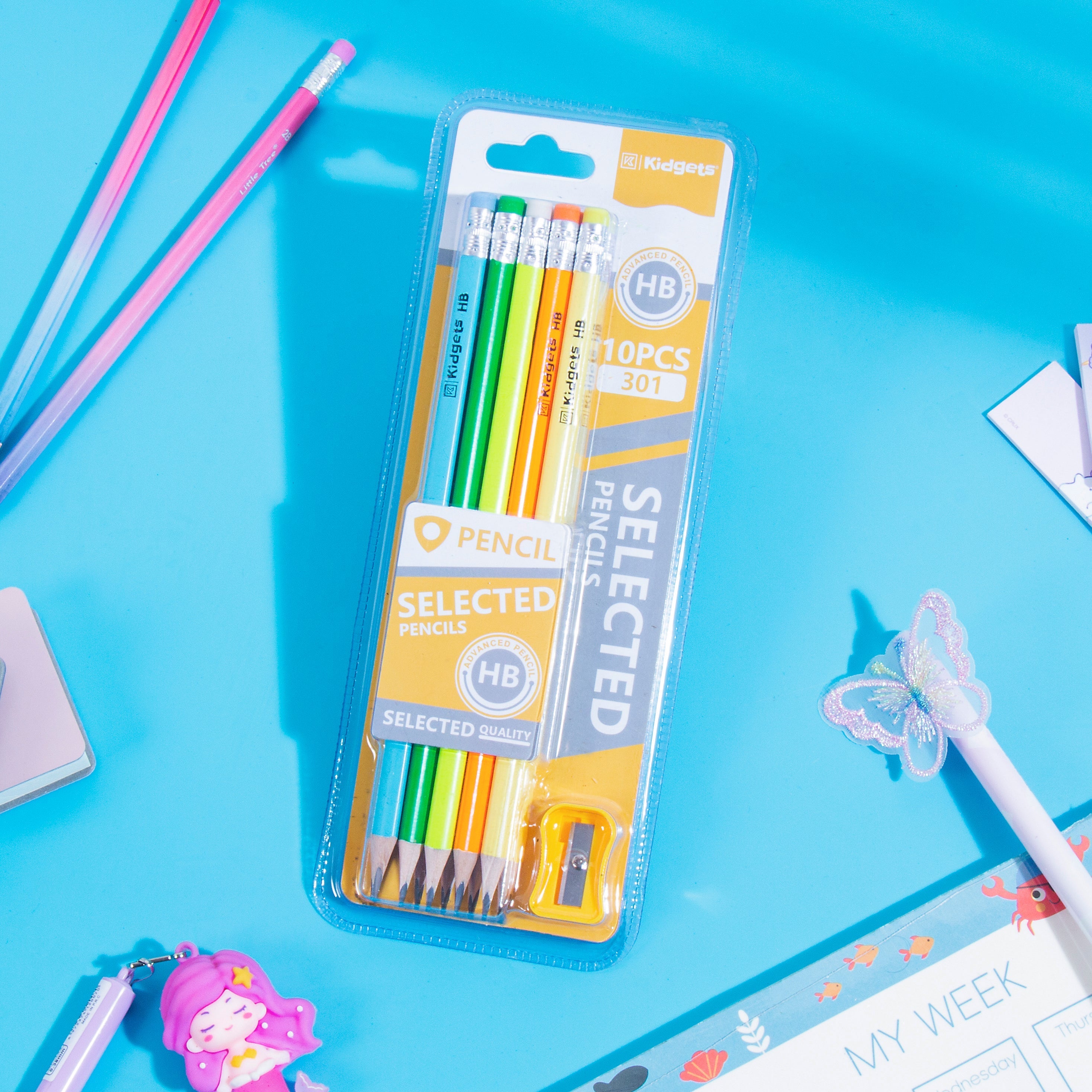 Kidgets Pencil Set - 301 Kidgets