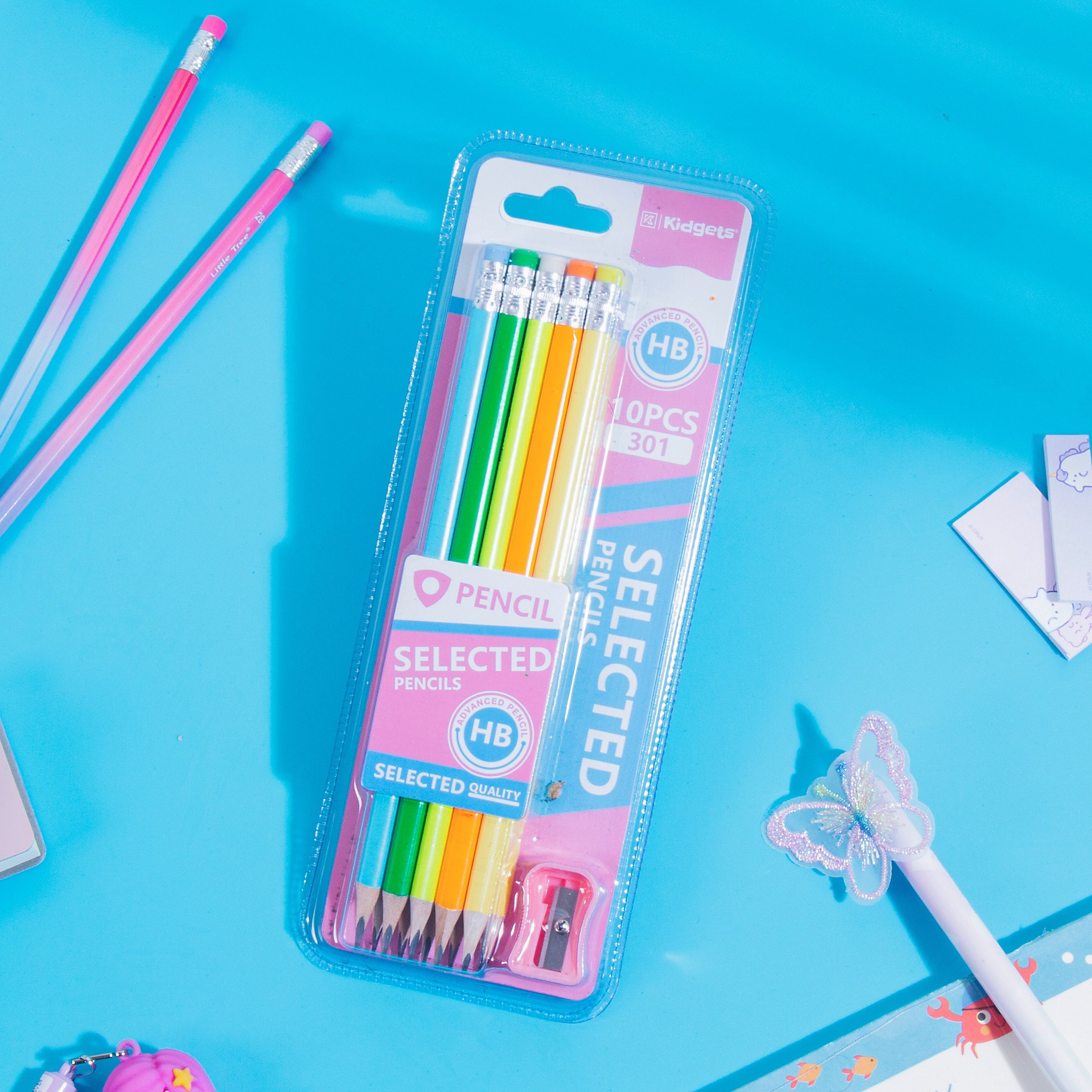 Kidgets Pencil Set - 301 Kidgets