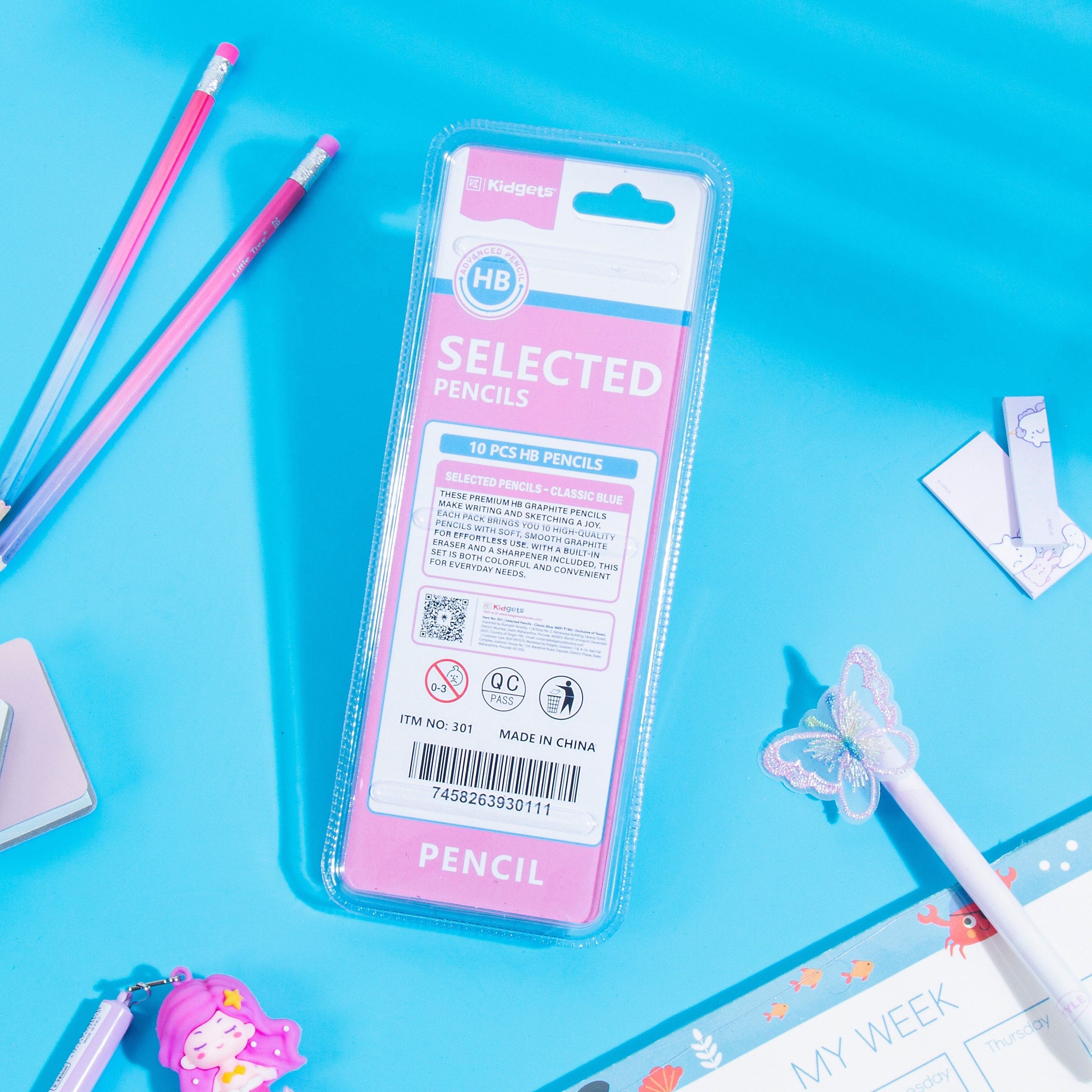 Kidgets Pencil Set - 301 Kidgets