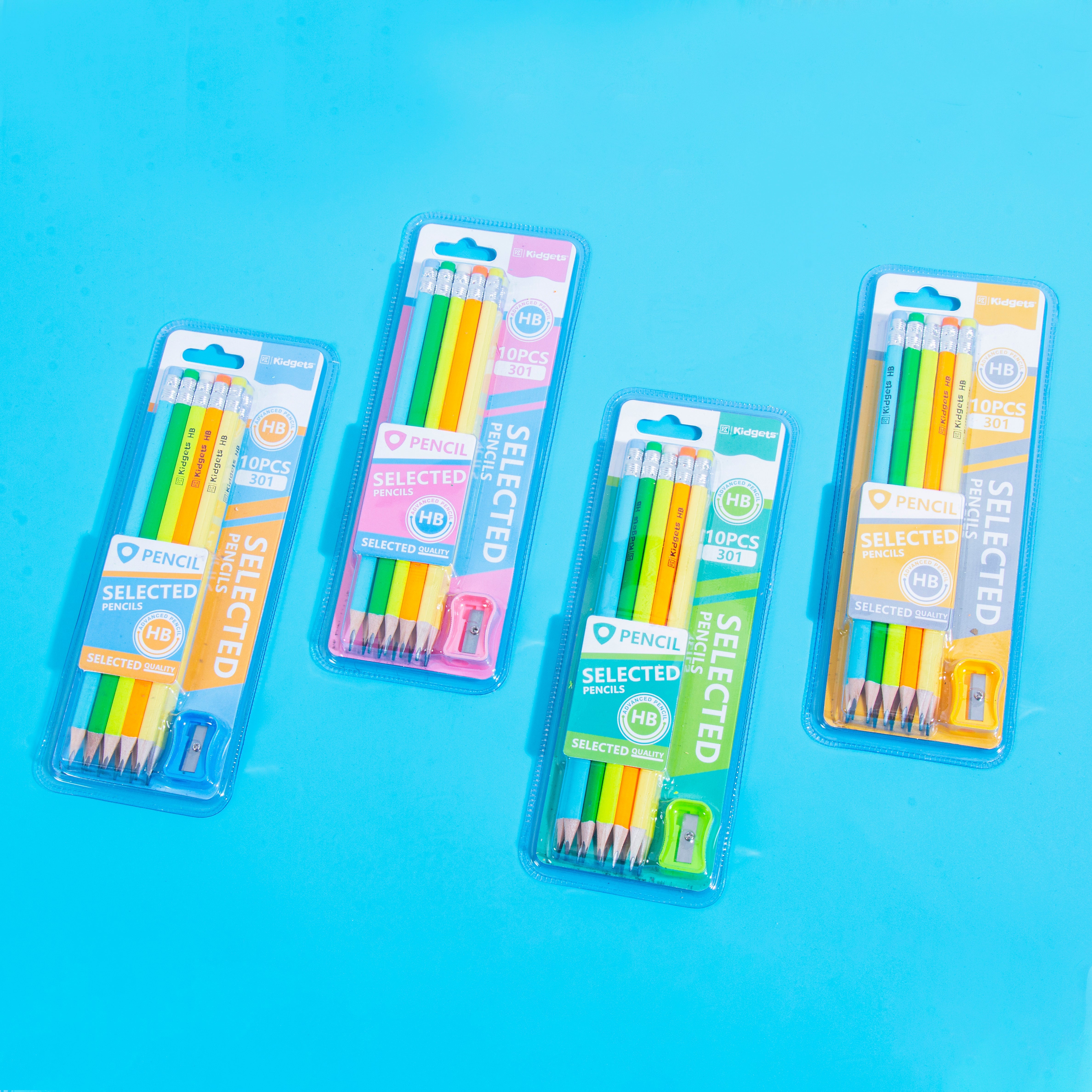 Kidgets Pencil Set - 301 Kidgets