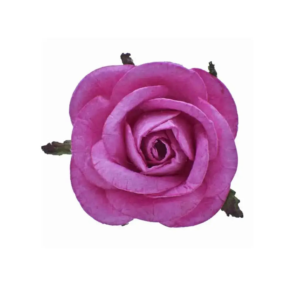 Jags Mulberry Rose Flowers Single Color  Mini Paper Flowers Decorative Flower Paper Jags