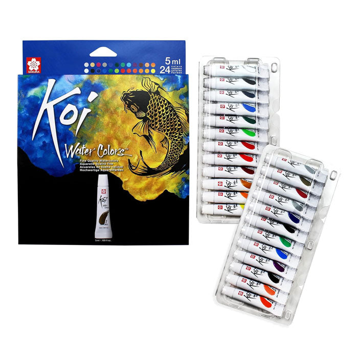 Sakura Koi Watercolour Tube Sets - Artist-Grade Paints Sakura