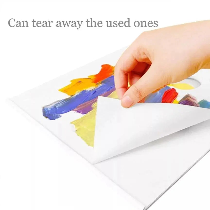 Keep Smiling Tear-Off Paper Palette  Sheet 10 × 14 inch 30 Sheet Keep Smiling