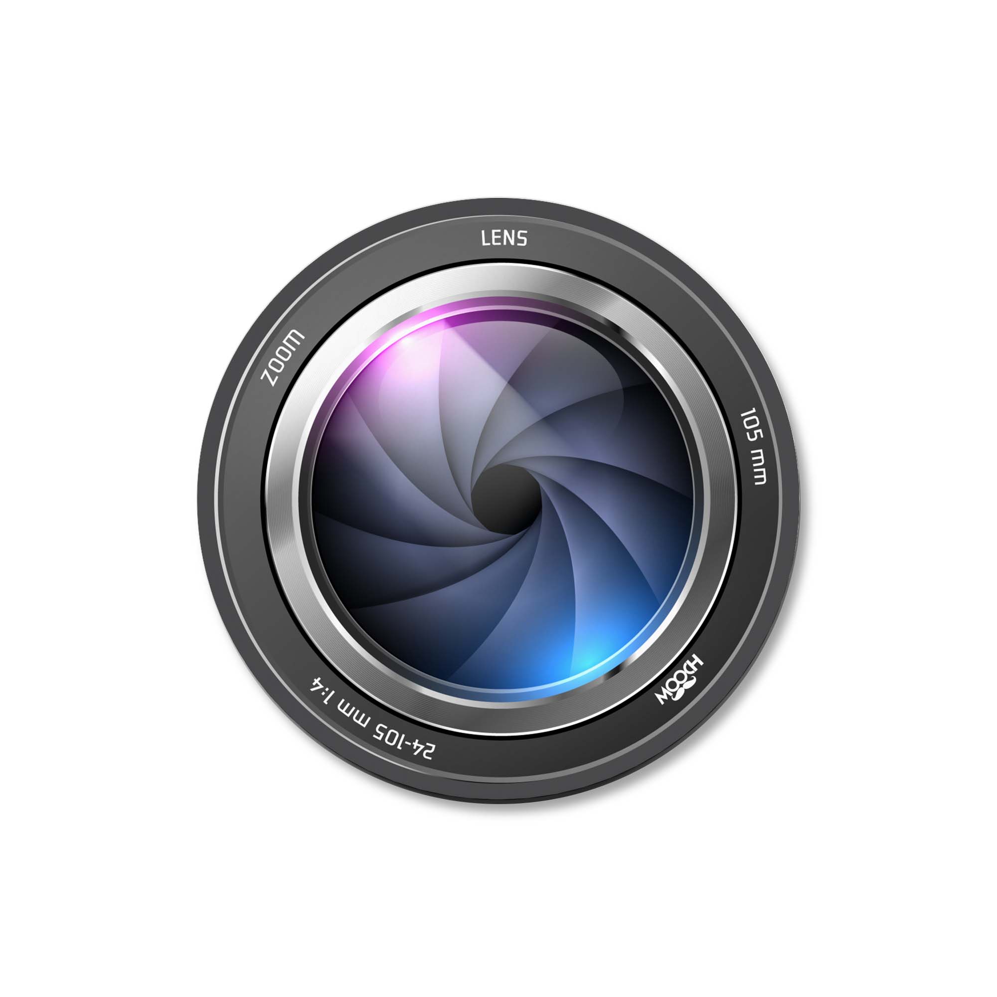 Mooch Magnetic Coaster - Lens Mooch