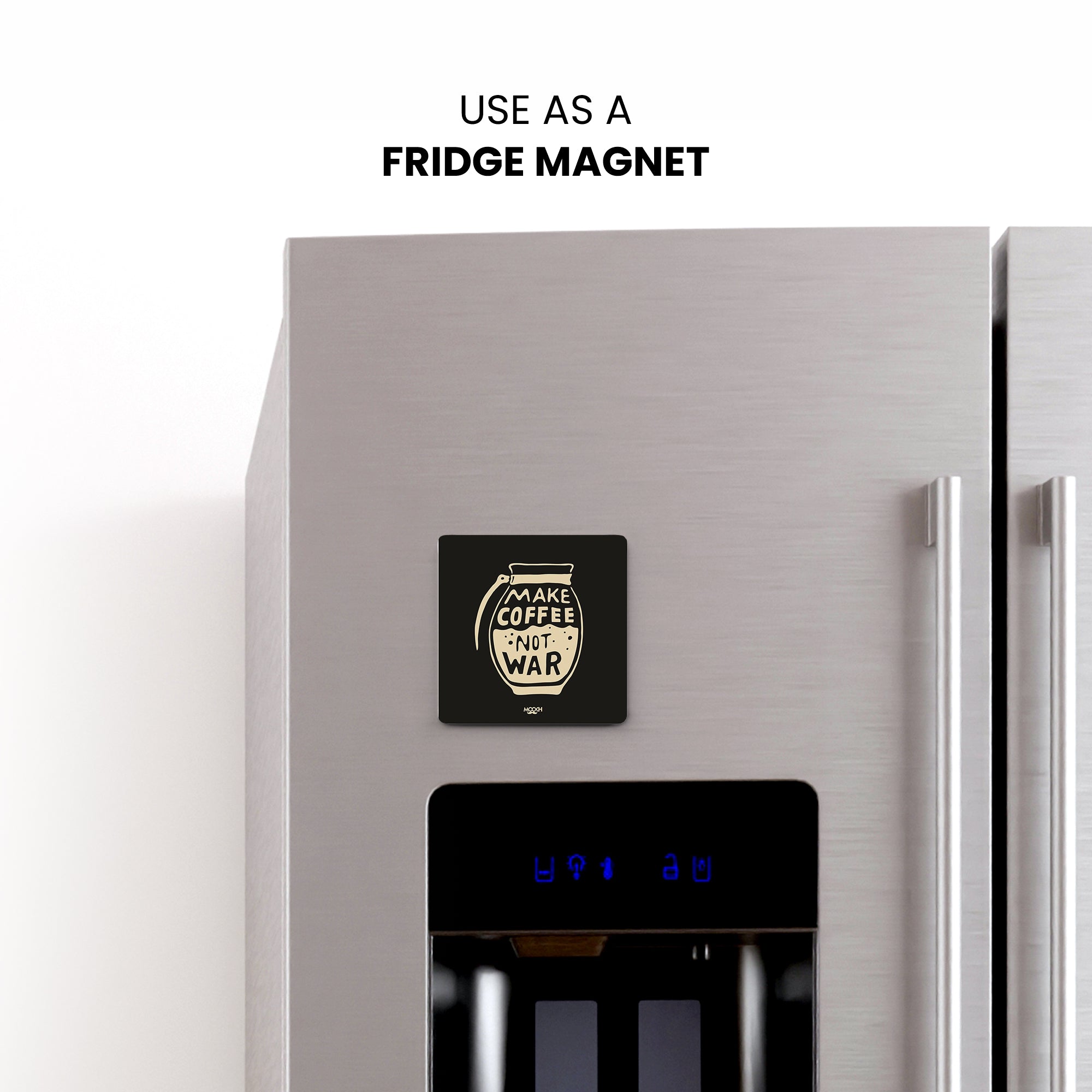 Mooch Magnetic Coaster - Make Coffee