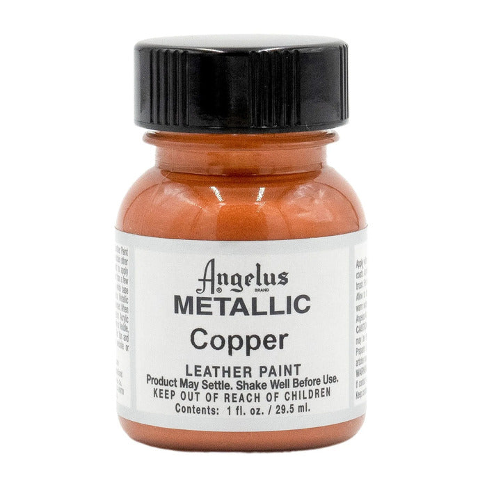 Metallic Copper Leather Paint by Angelus 29.5ml